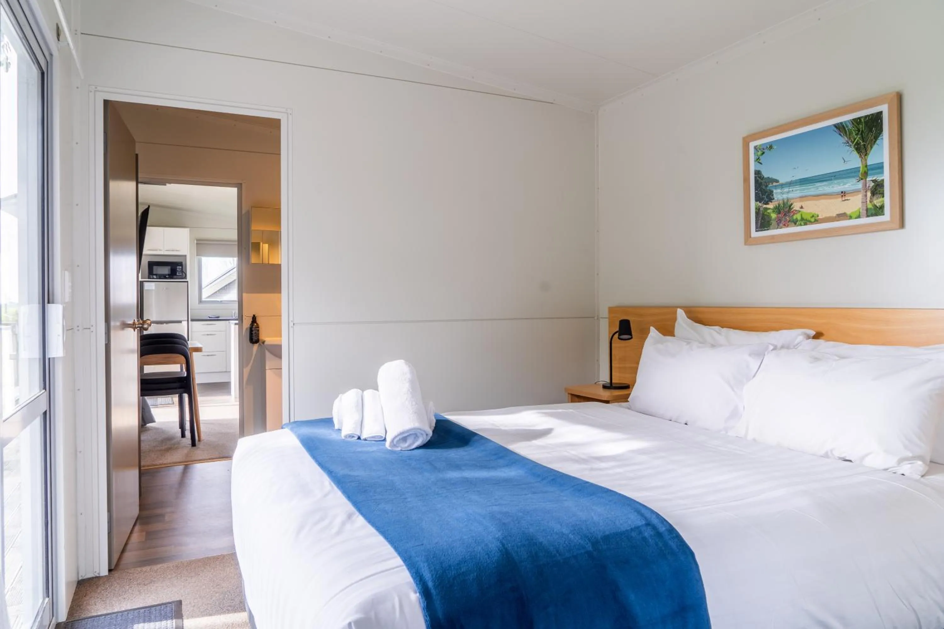 Bedroom, Bed in Ahipara TOP 10 Holiday Park