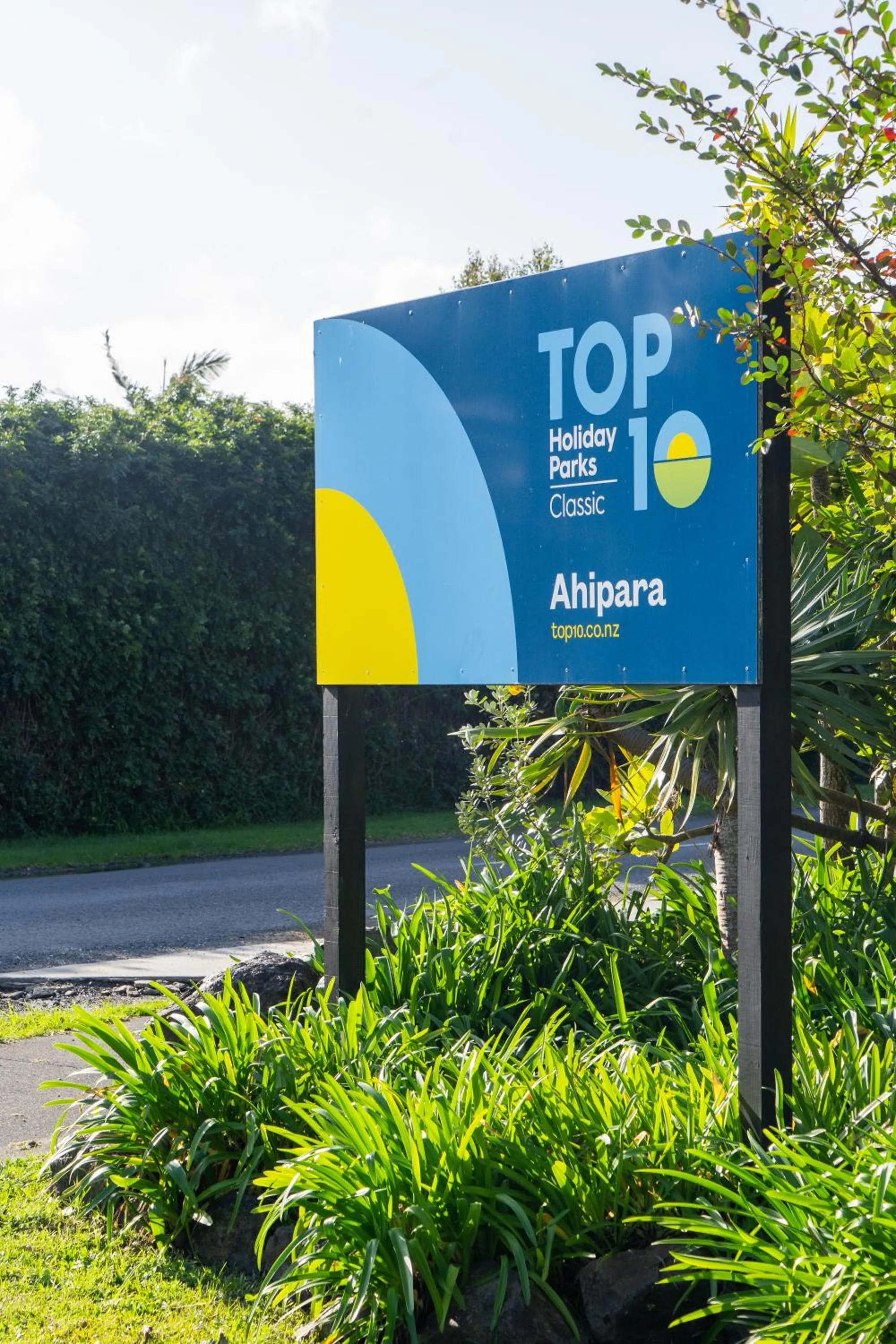 Property logo or sign in Ahipara TOP 10 Holiday Park