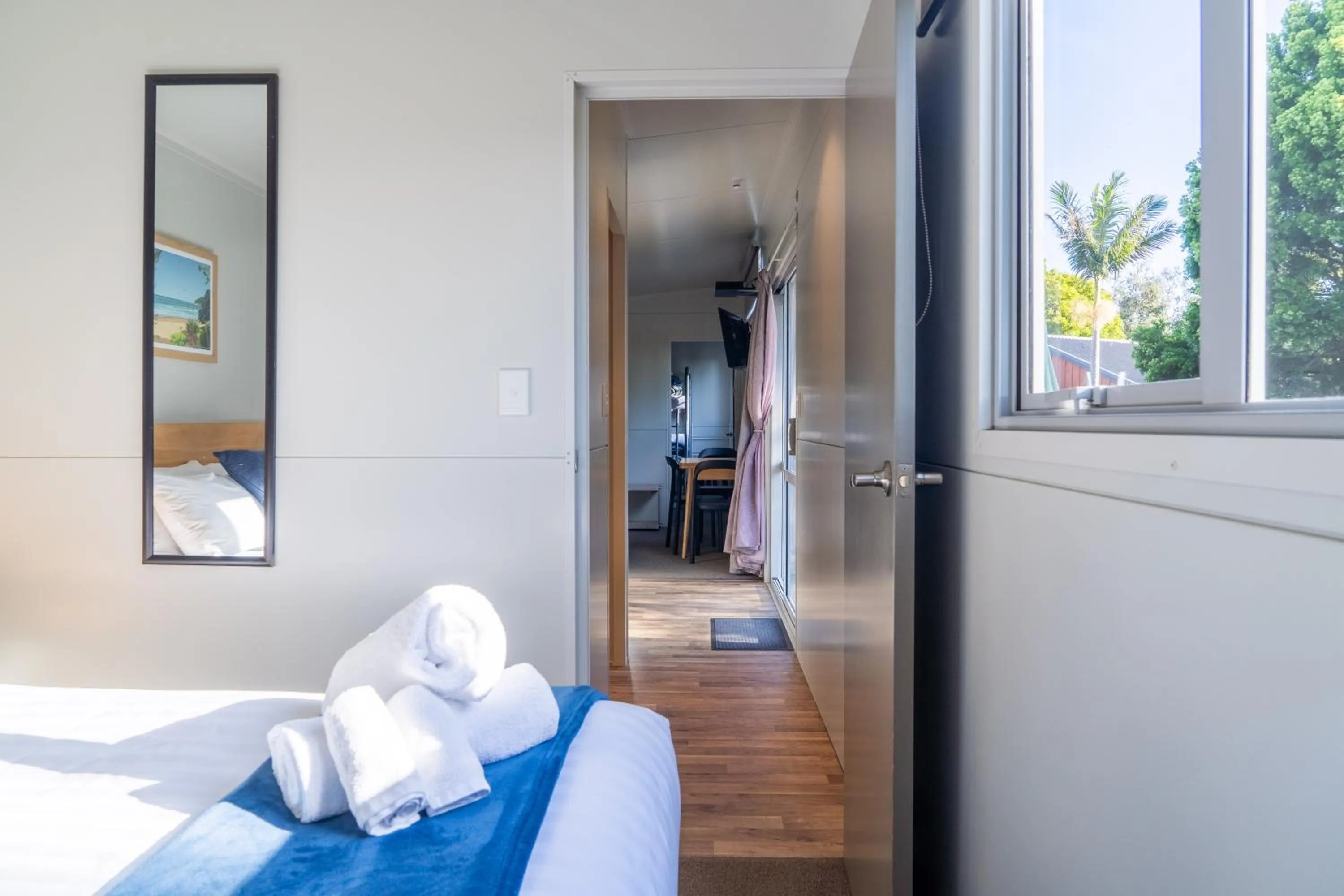 Bedroom, Bed in Ahipara TOP 10 Holiday Park