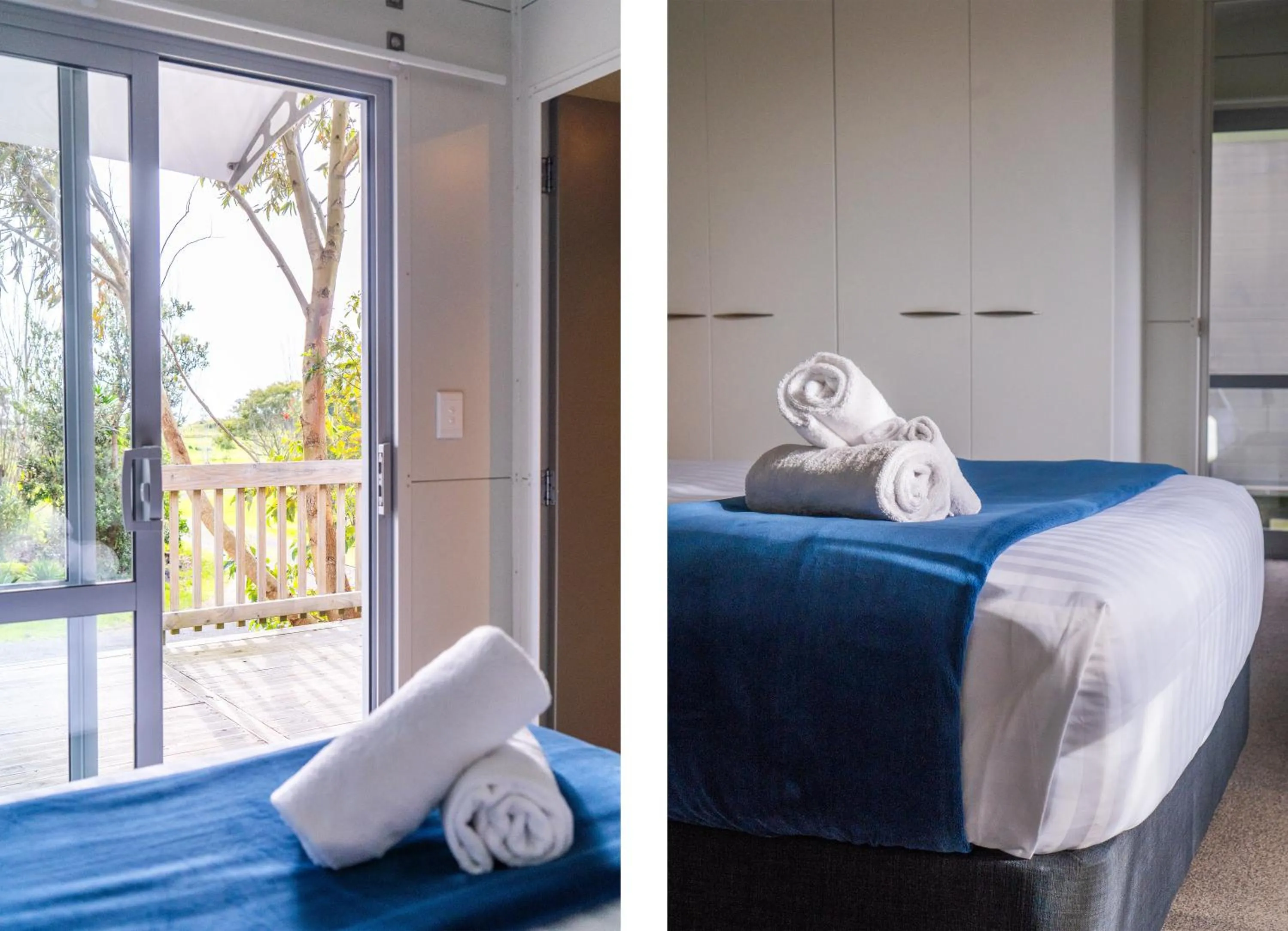 Bed in Ahipara TOP 10 Holiday Park