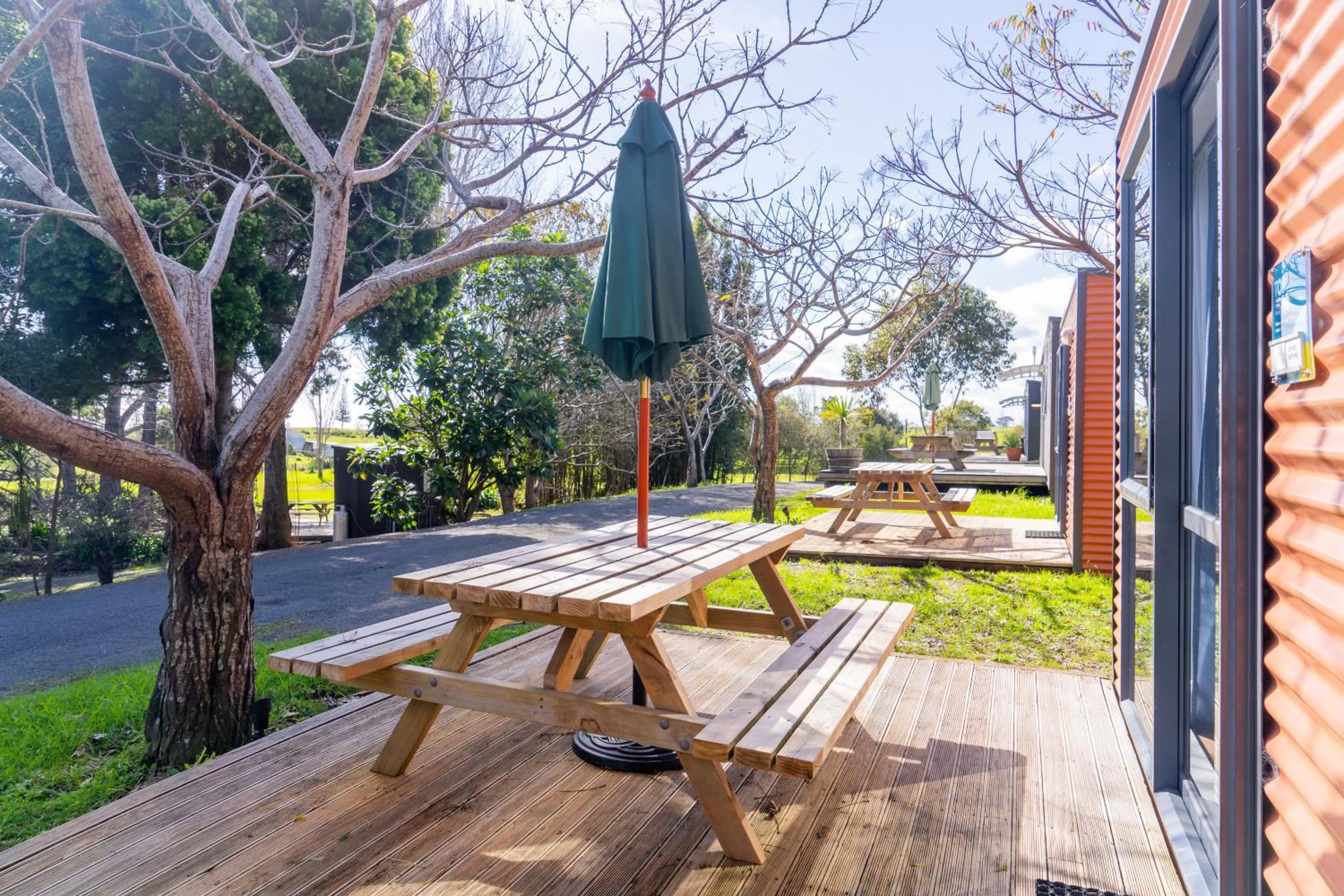 Balcony/Terrace in Ahipara TOP 10 Holiday Park