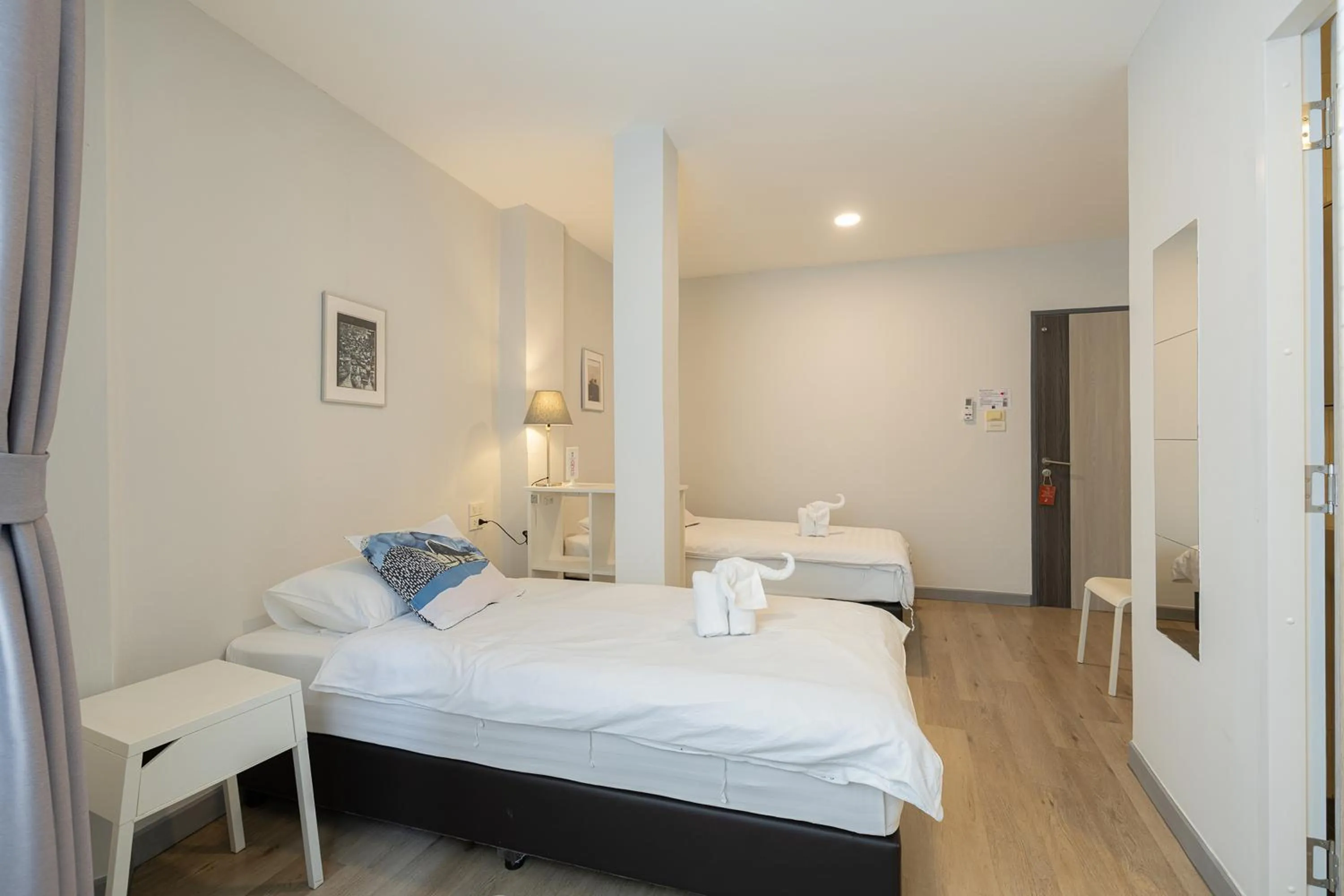 Bed in Ratchadamnoen Residence