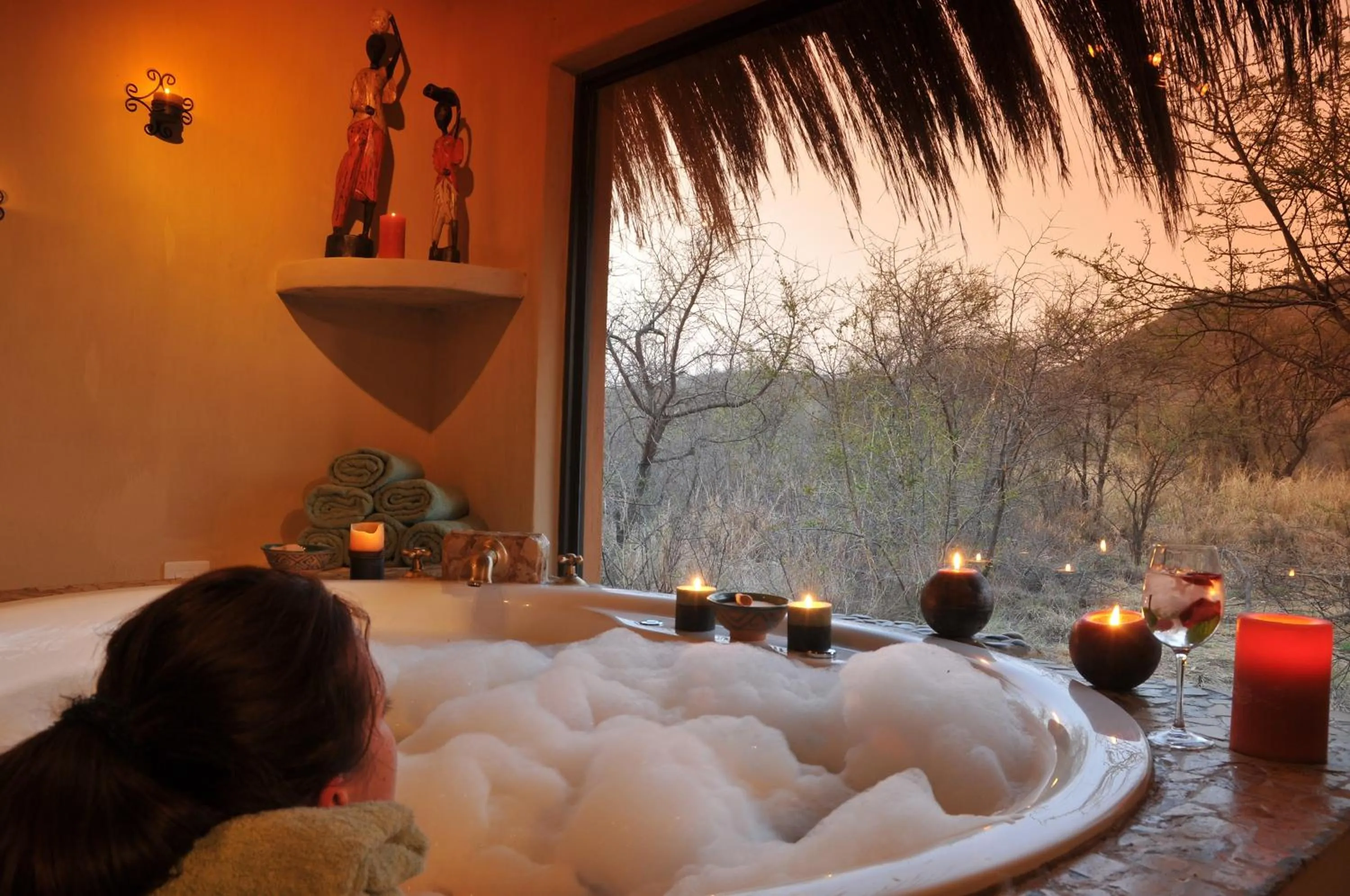 Bathroom in Tau Game Lodge