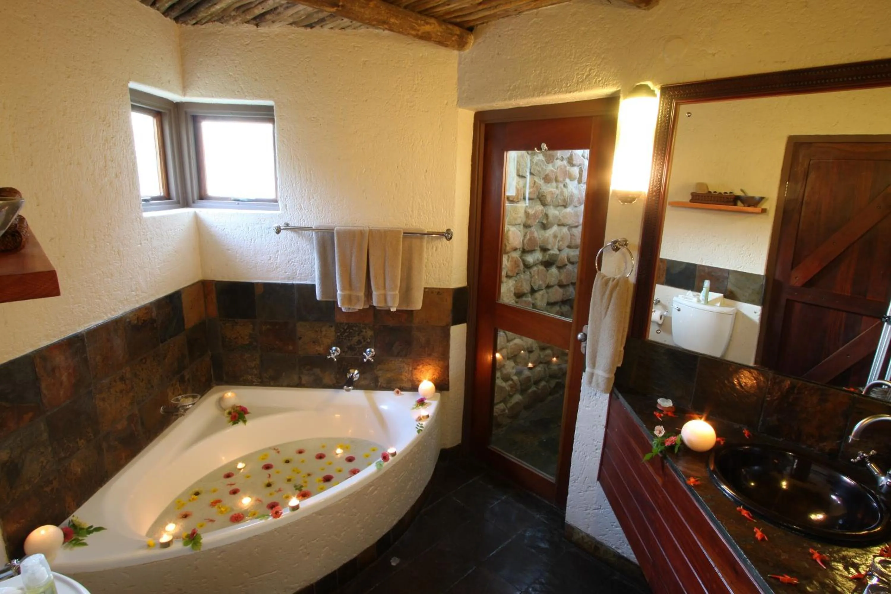 Bathroom in Tau Game Lodge