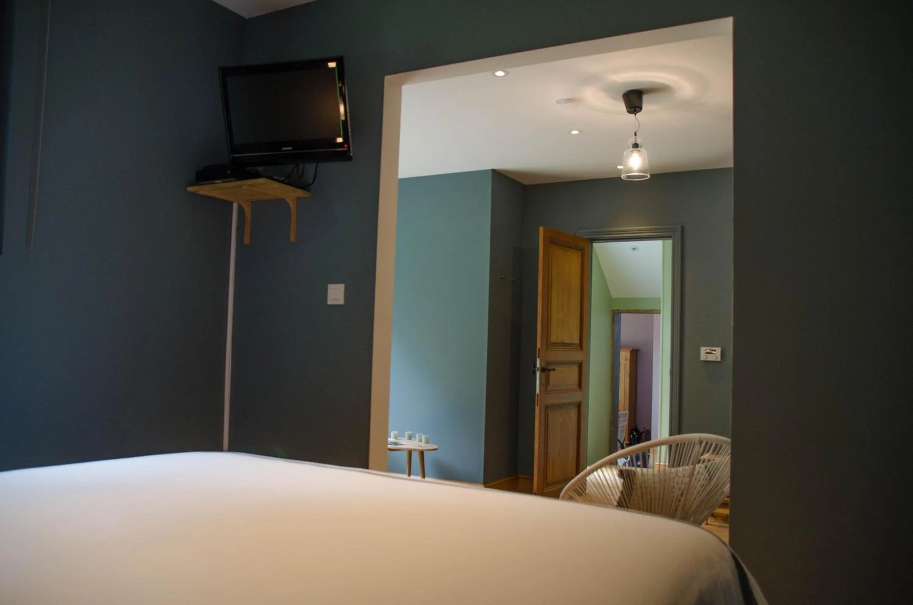 Bed in La Suite Des Pervenches