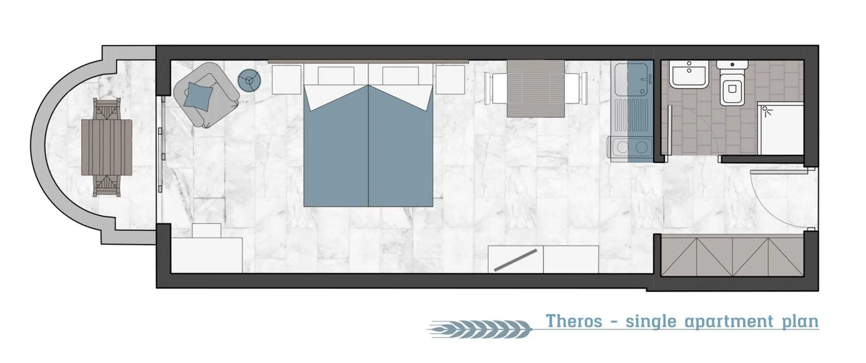 Photo of the whole room in Theros