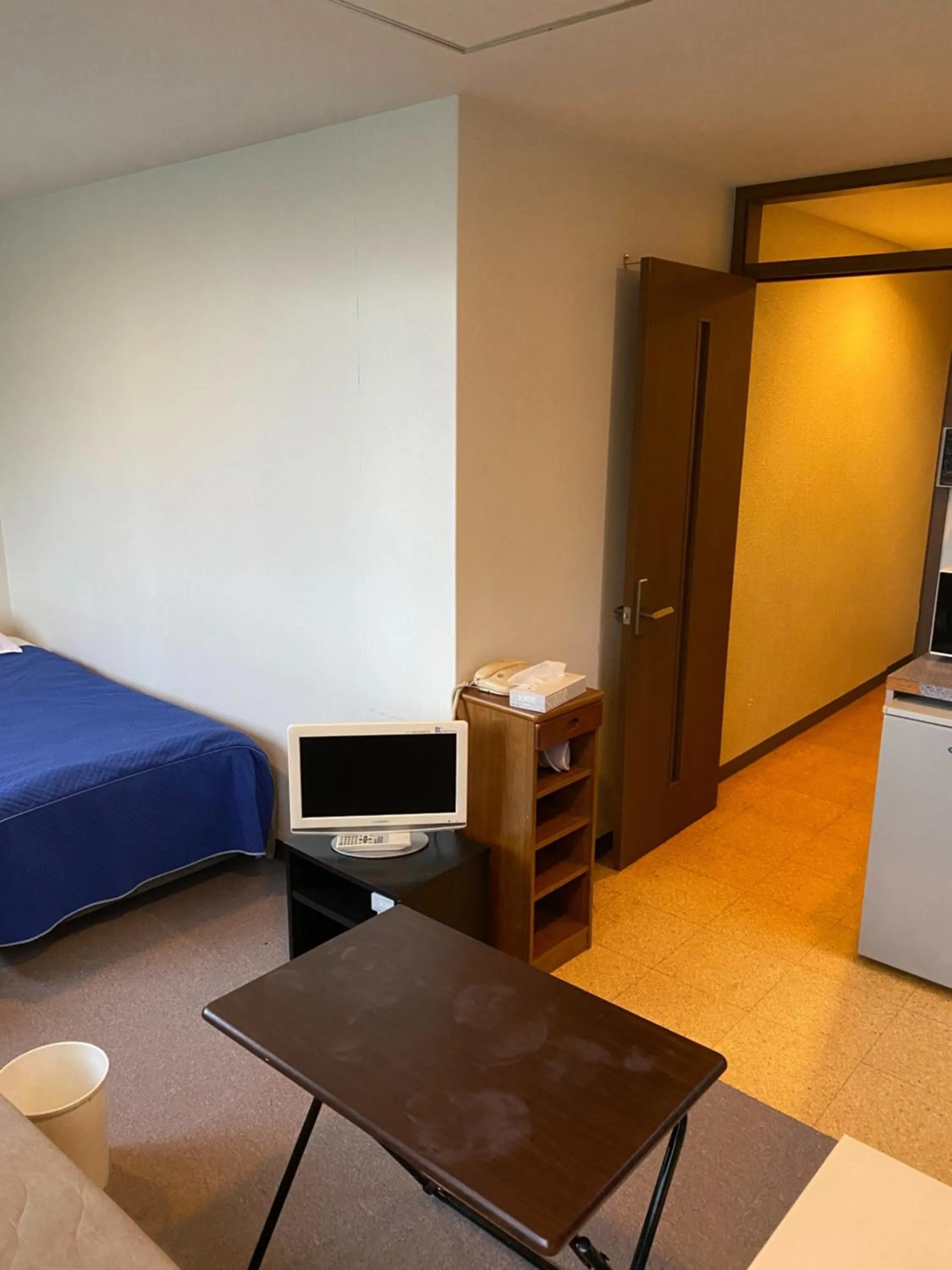 Living room, Bed in コンドミニアム白馬五竜