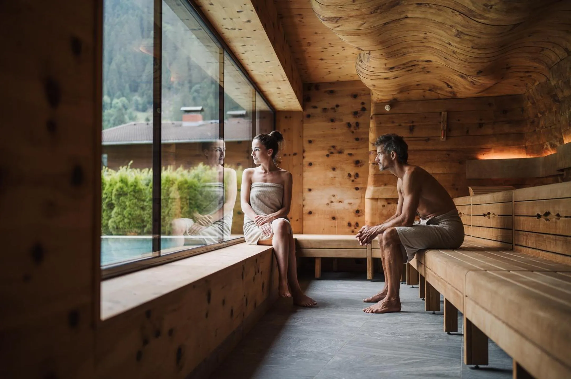 Sauna in Hotel Nesslerhof