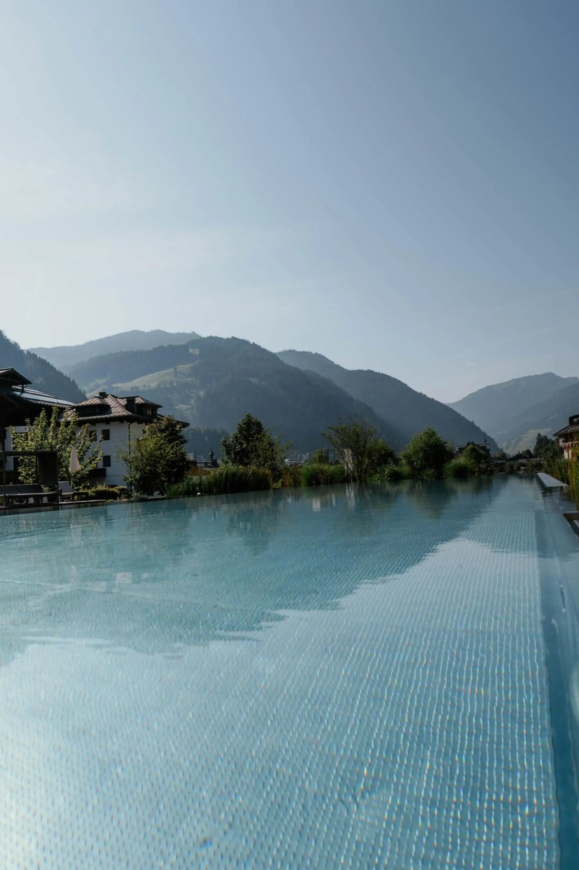 Swimming pool in Hotel Nesslerhof