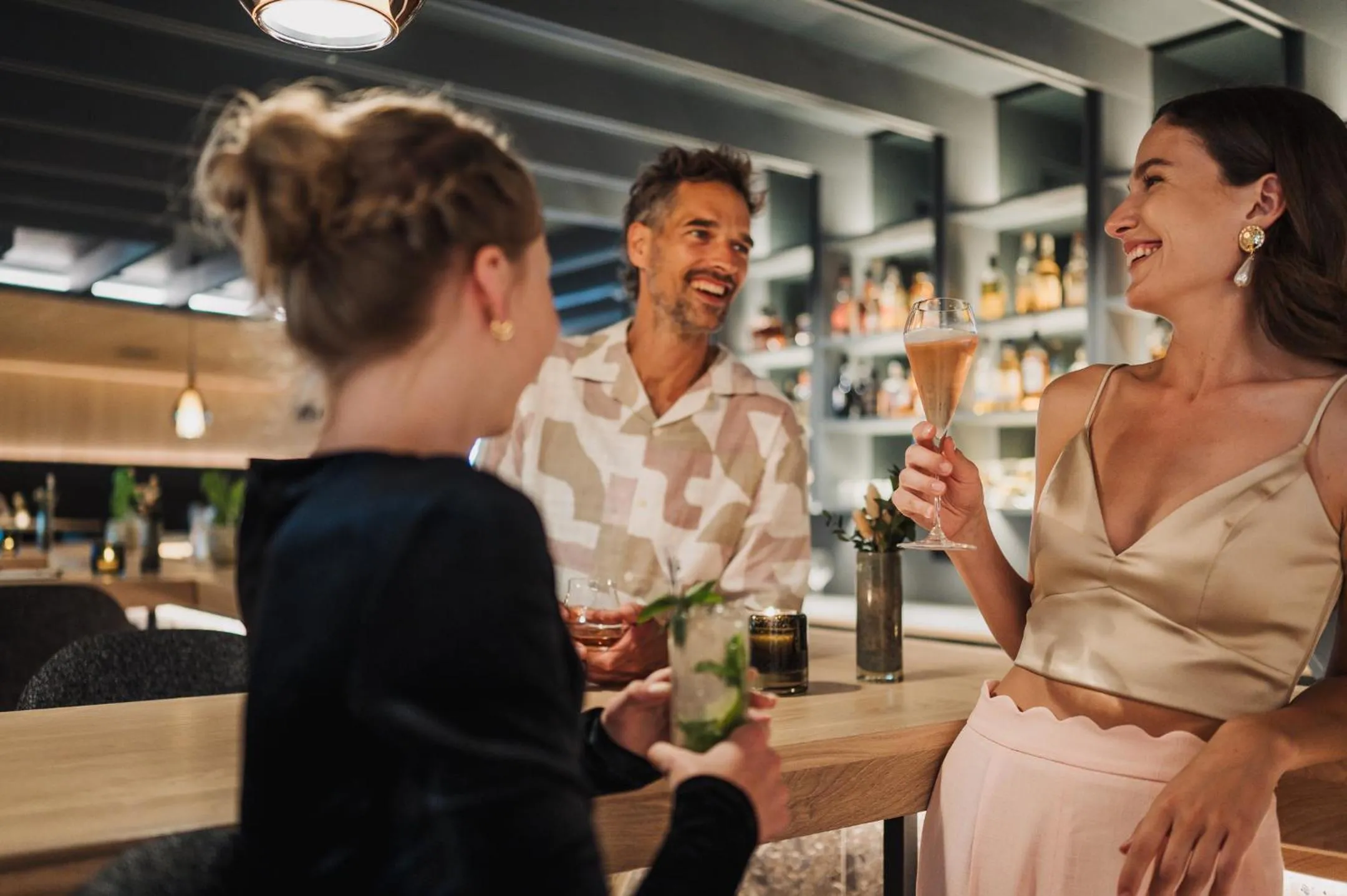 Lounge or bar in Hotel Nesslerhof