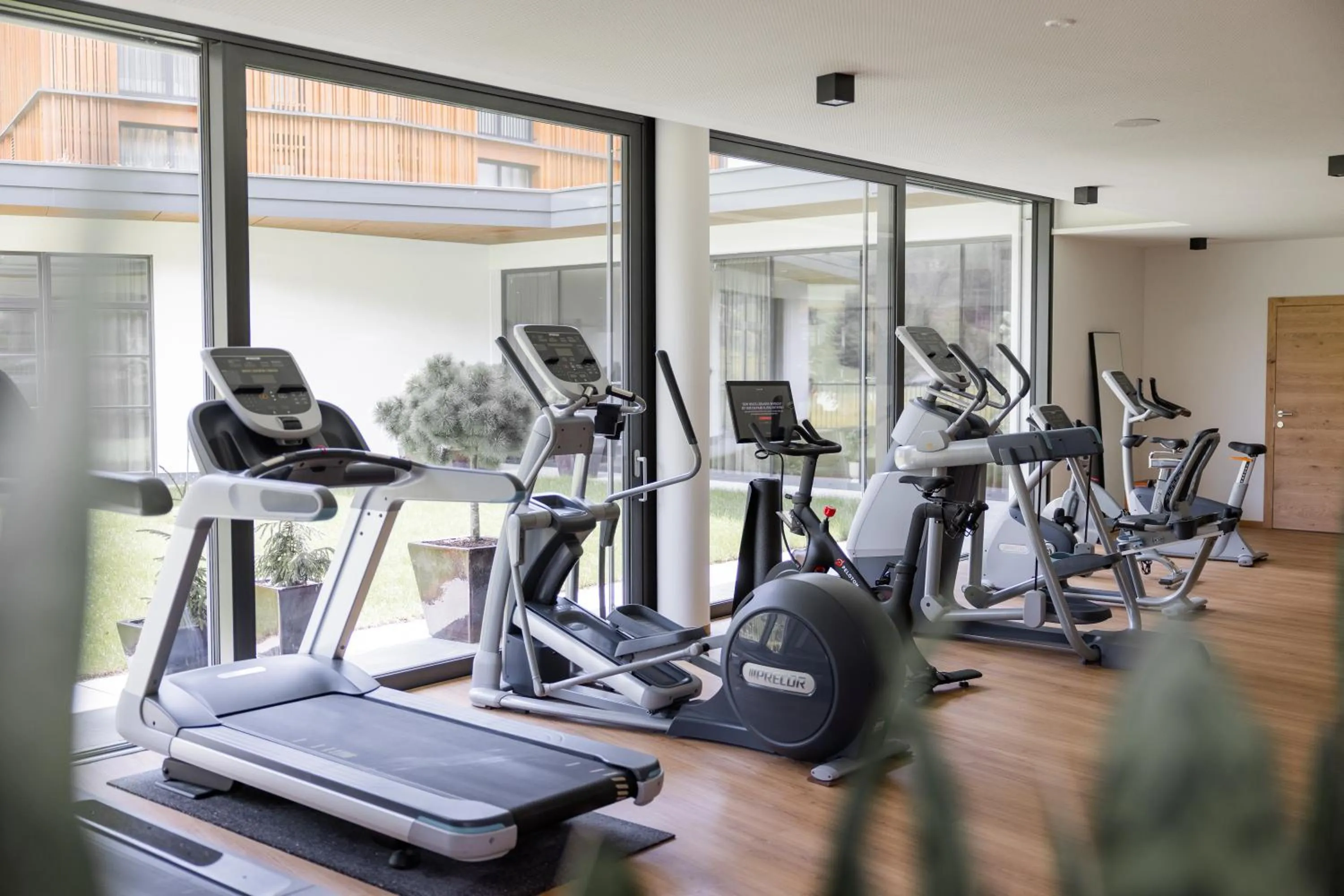 Fitness centre/facilities in Hotel Nesslerhof