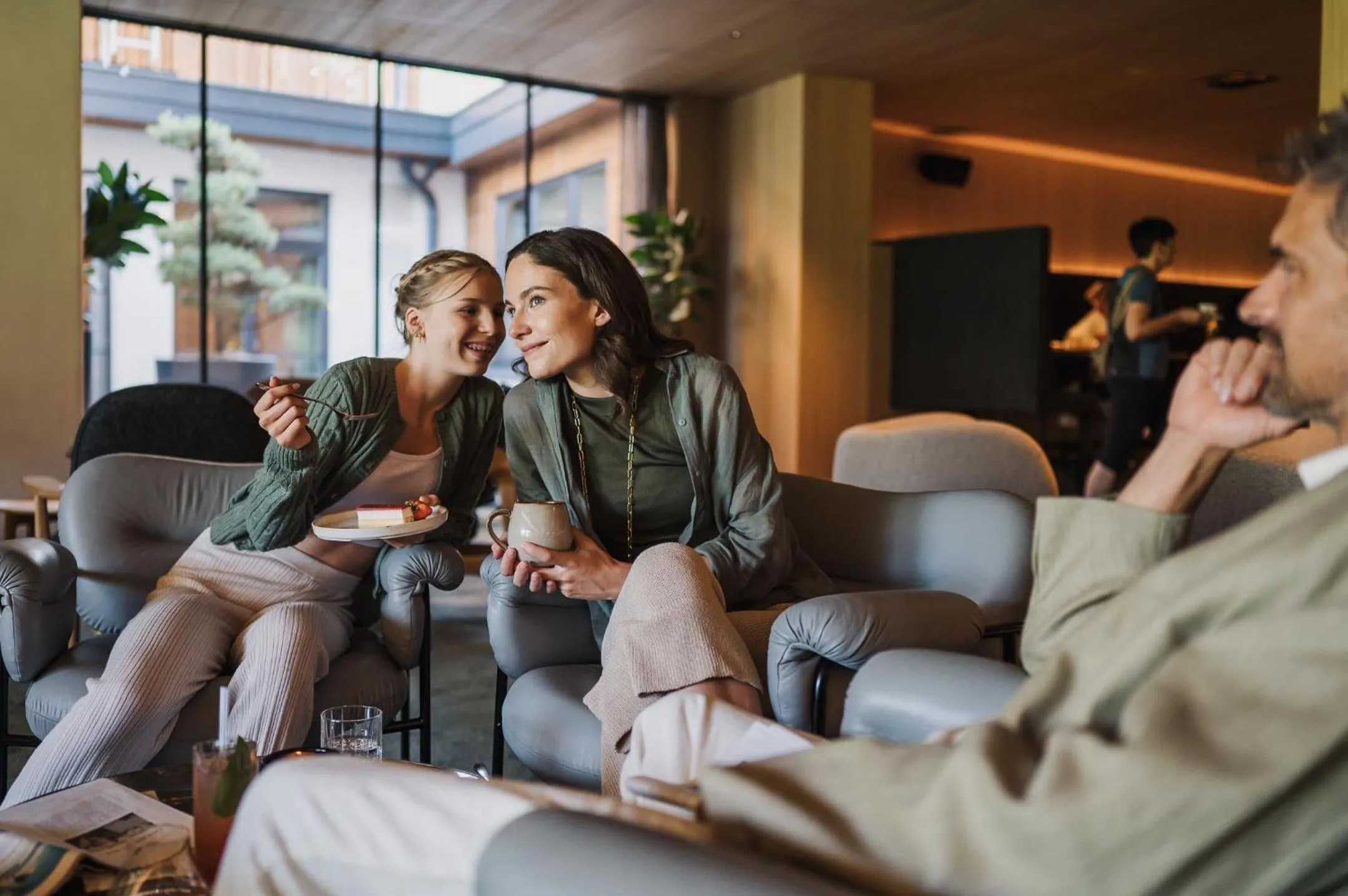 Lounge or bar in Hotel Nesslerhof