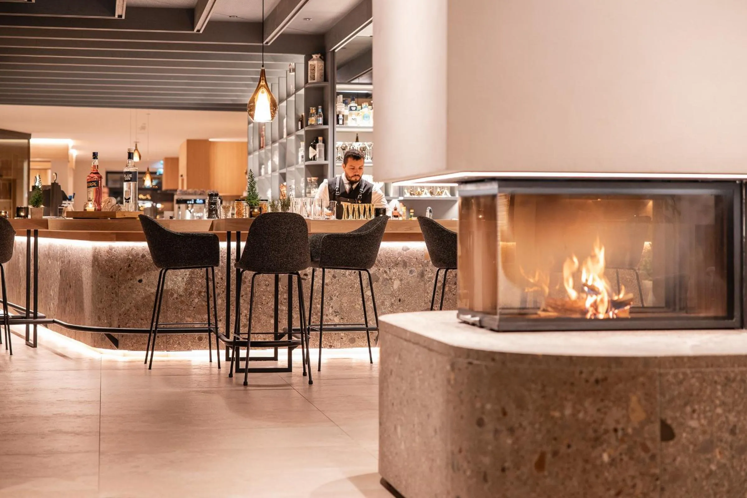 Lounge or bar in Hotel Nesslerhof