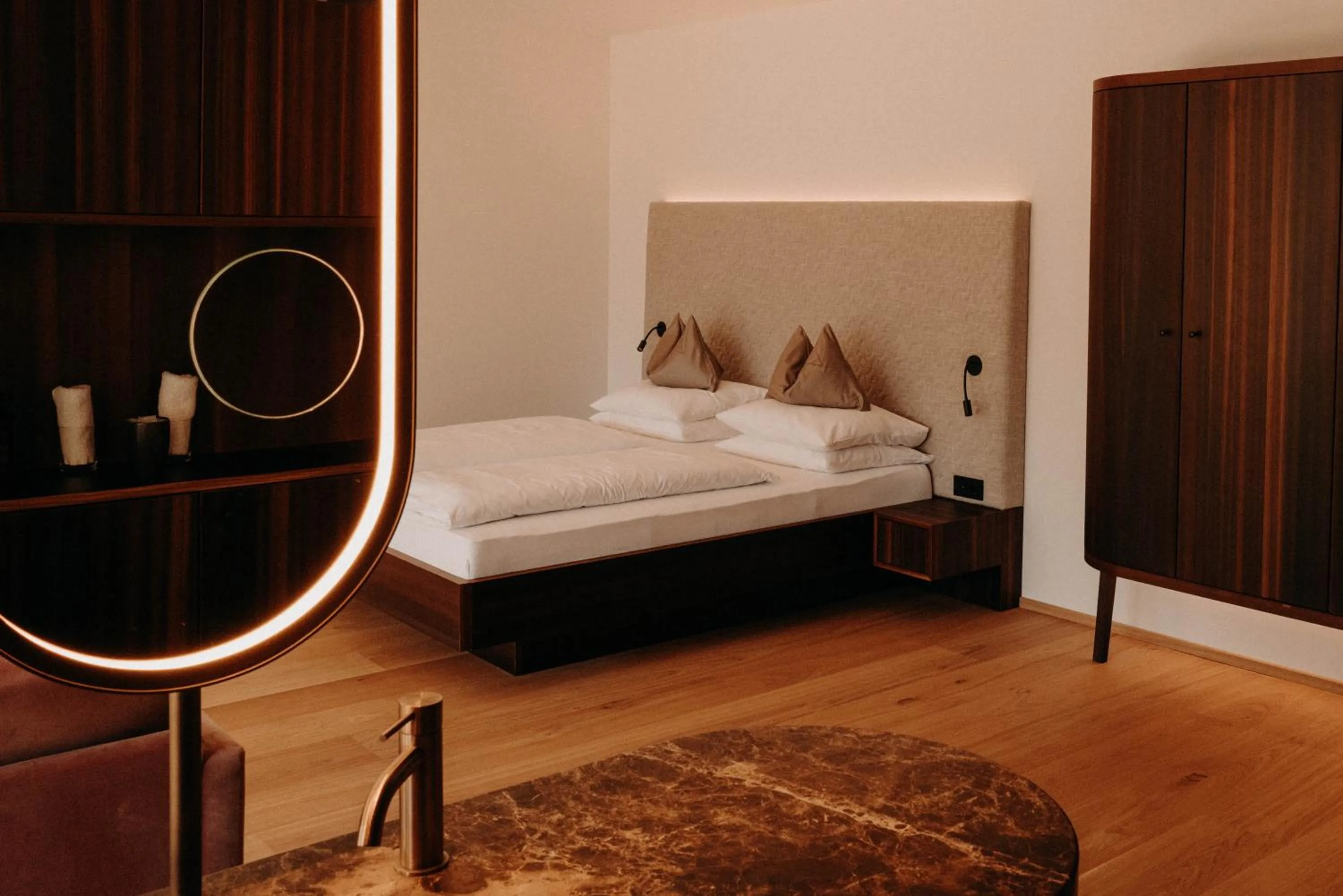 Bedroom, Bed in Hotel Nesslerhof