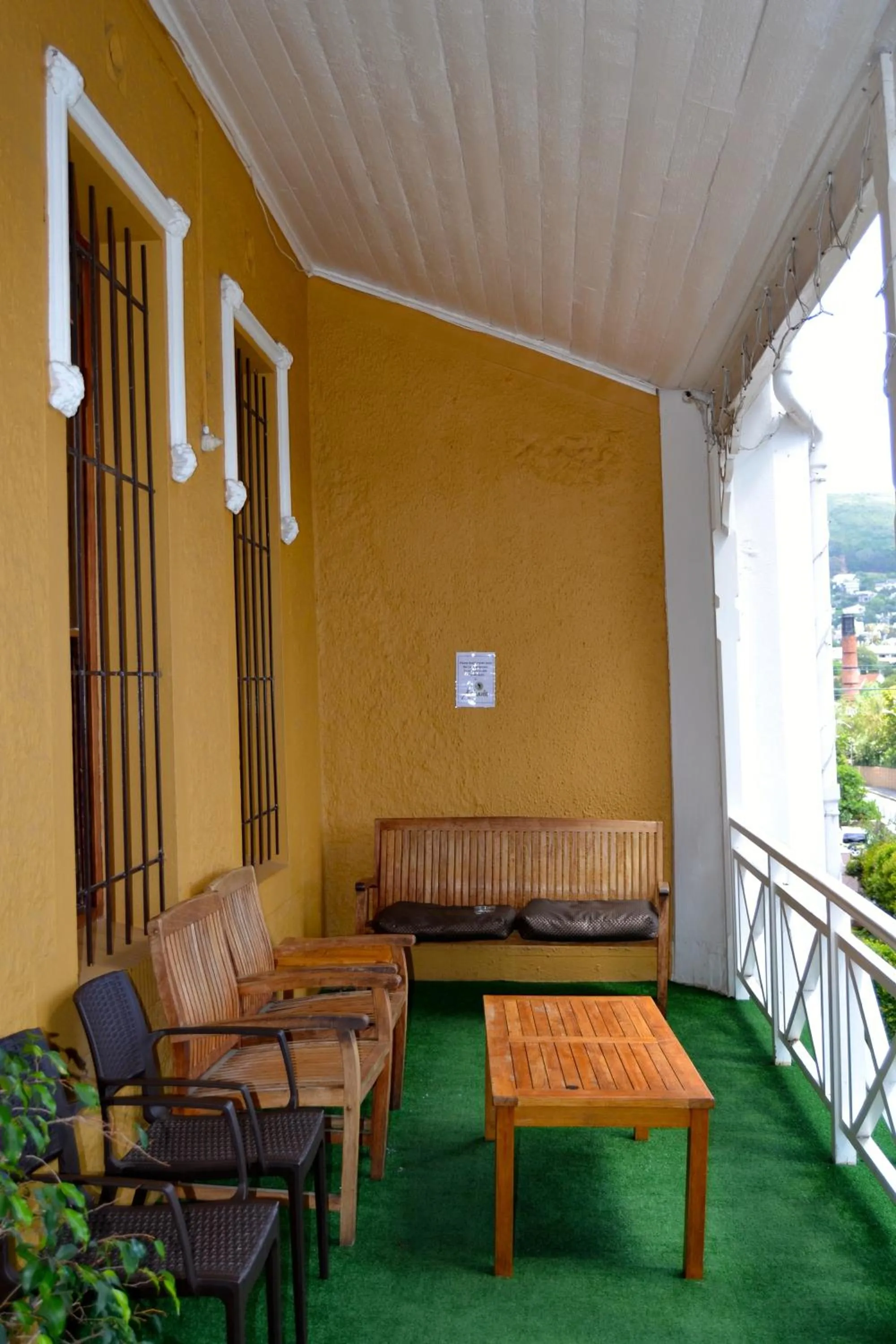 Balcony/Terrace in Ashanti Lodge Backpackers