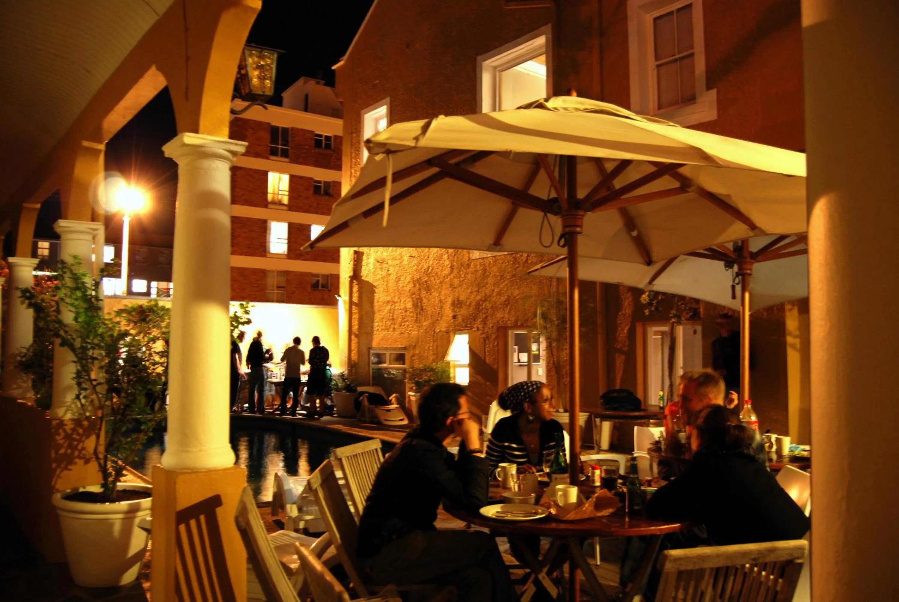 Swimming pool in Ashanti Lodge Backpackers