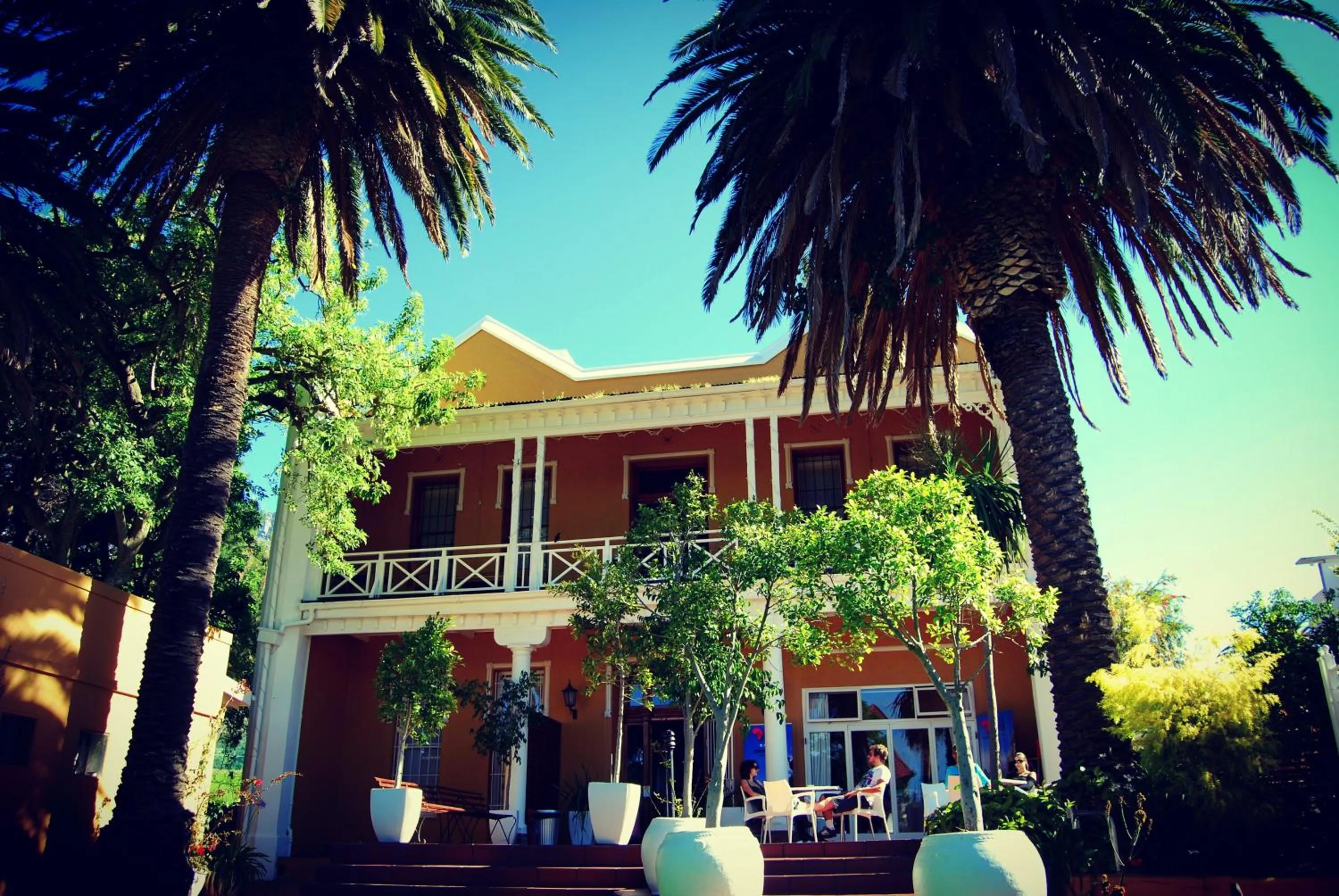 Facade/entrance in Ashanti Lodge Backpackers