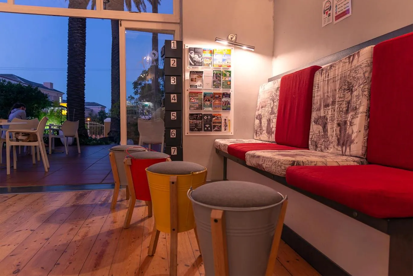 Sunset in Ashanti Lodge Backpackers