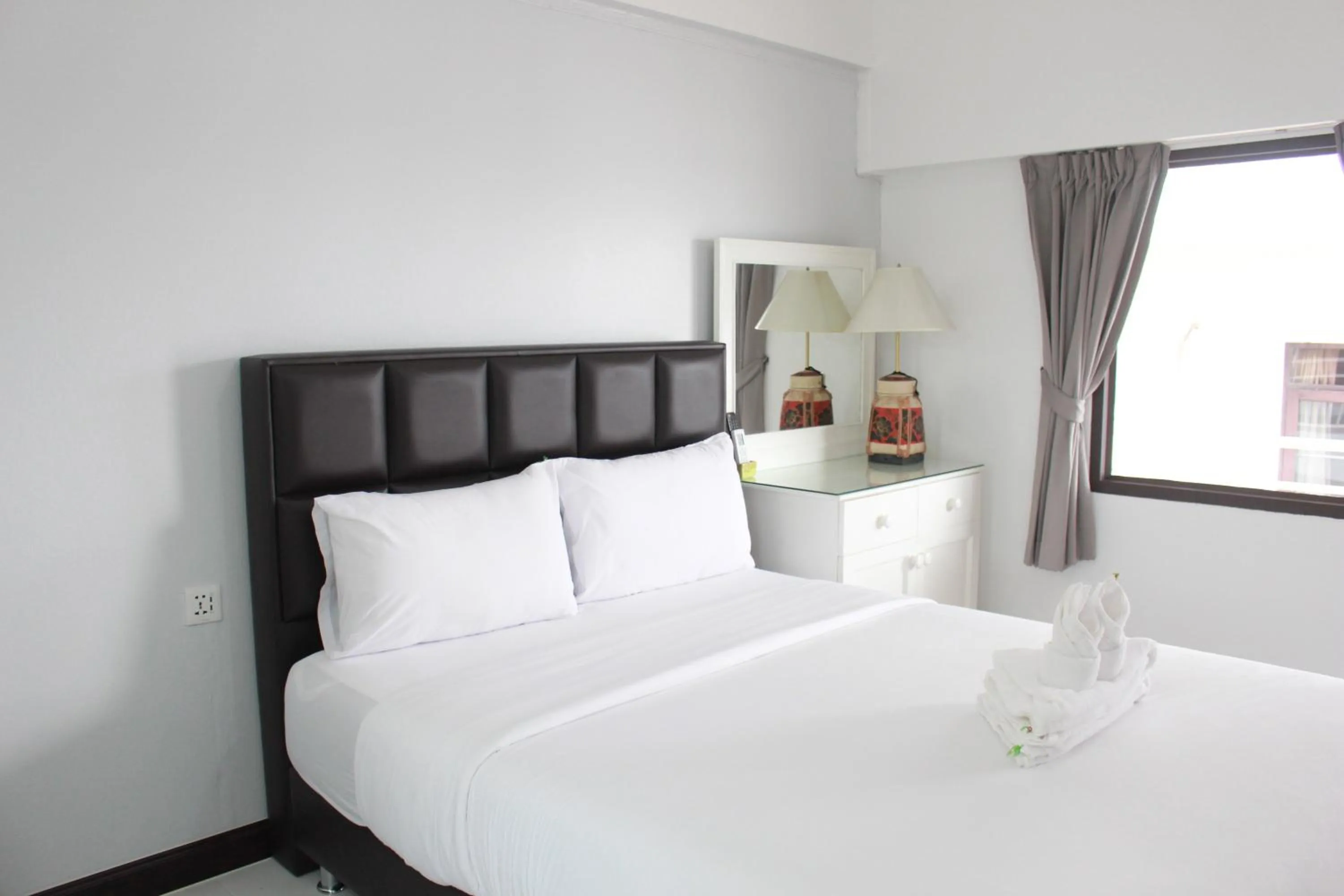 Bed in Shan Boutique hotel
