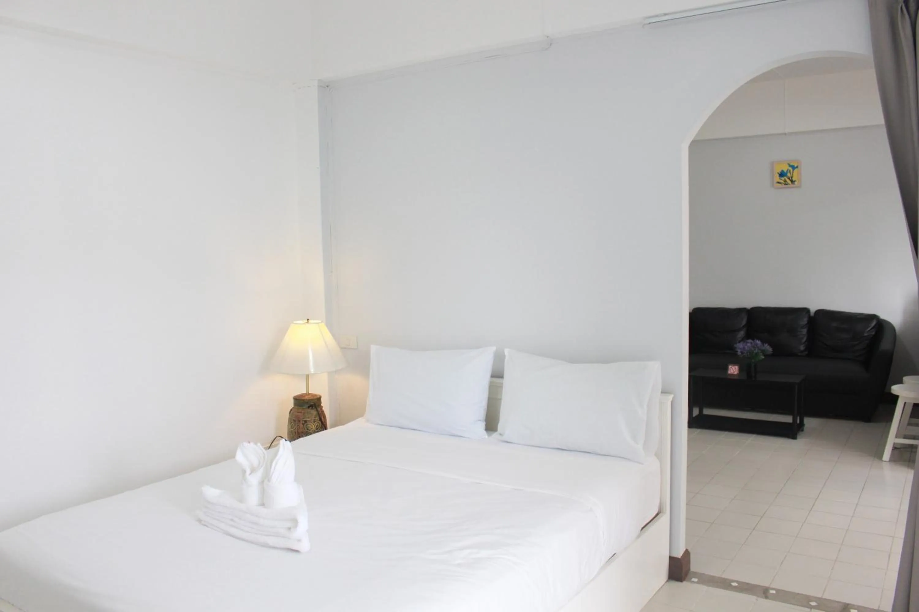 Bed in Shan Boutique hotel