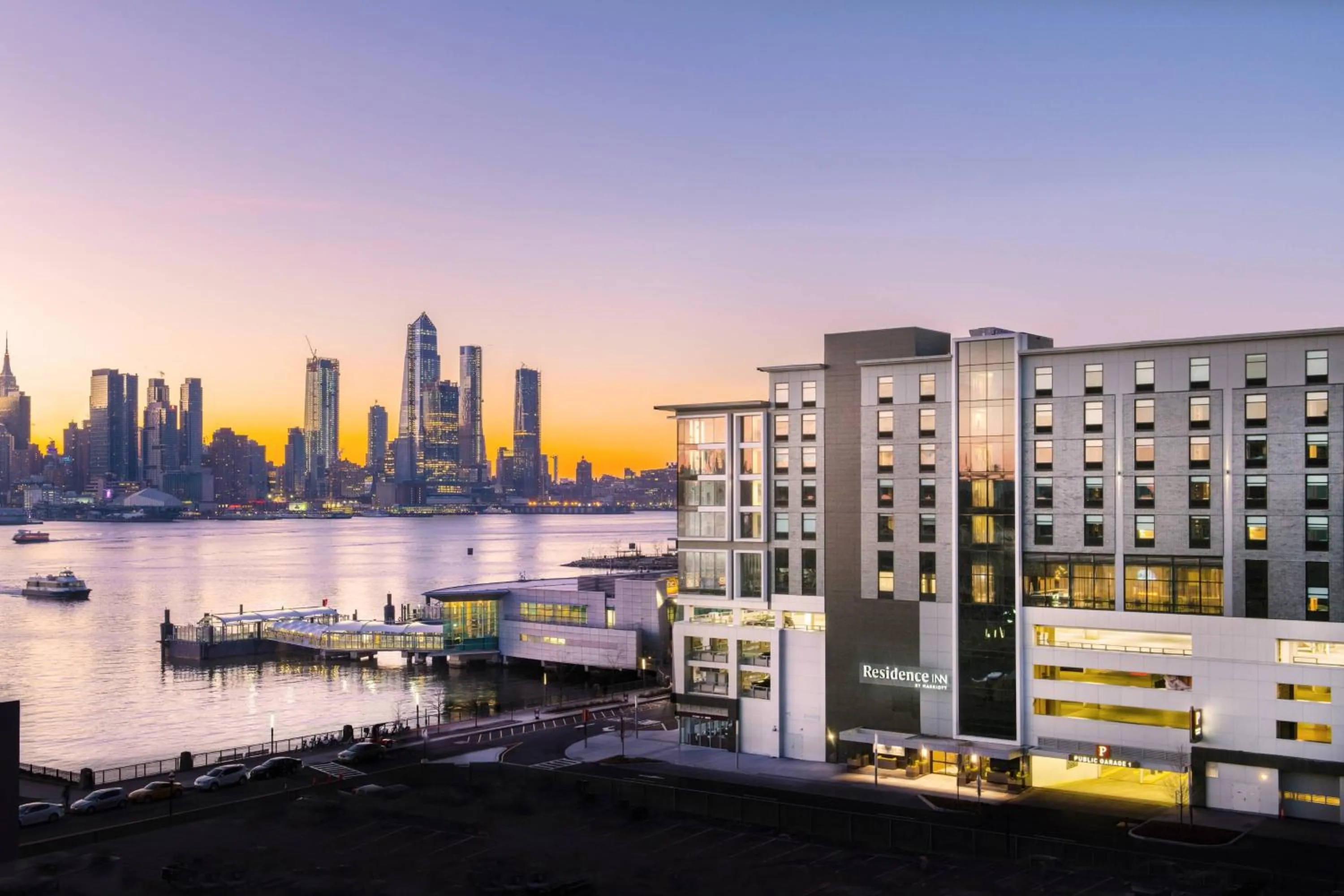Property building in Residence Inn by Marriott Weehawken