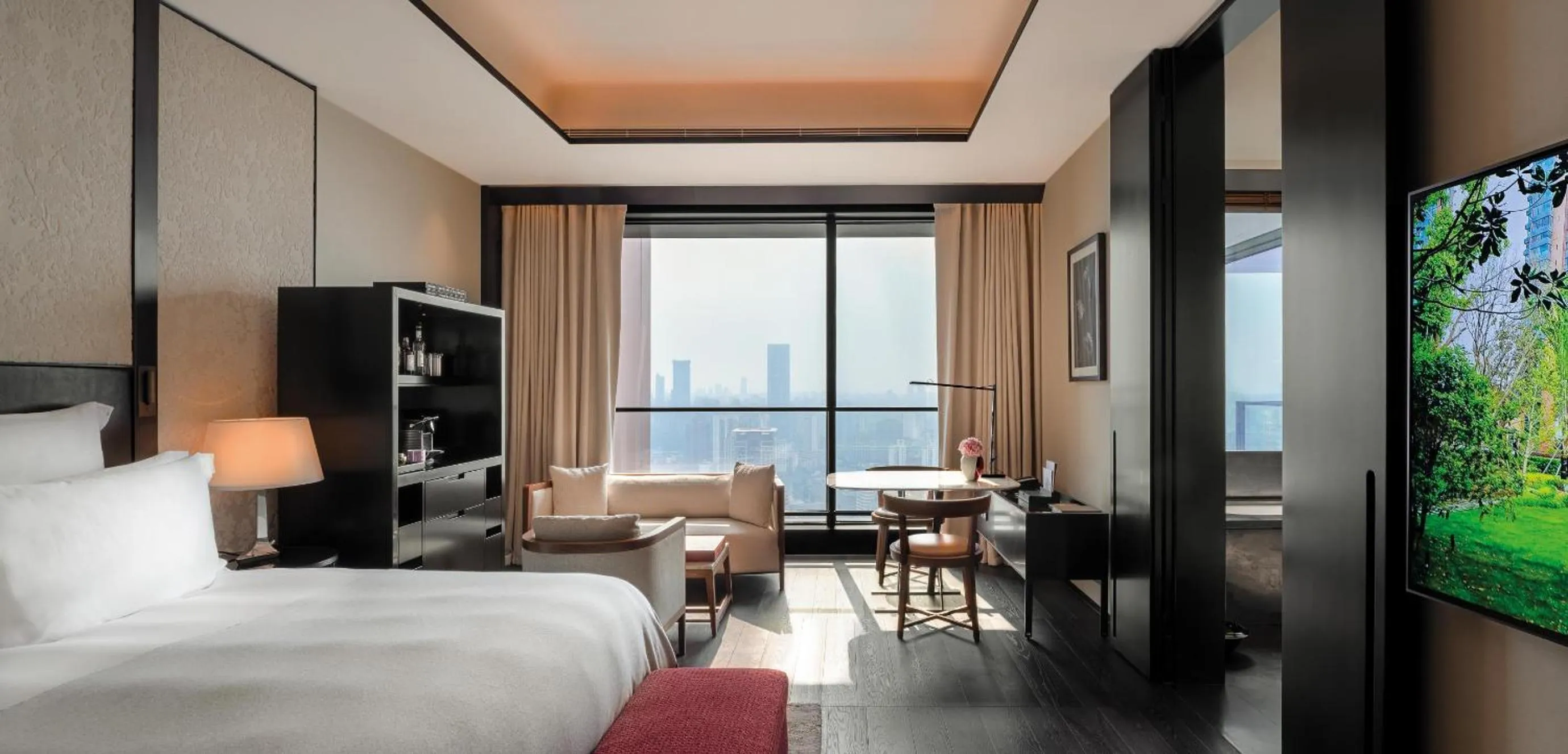 Bedroom, Bed in Bulgari Hotel Shanghai