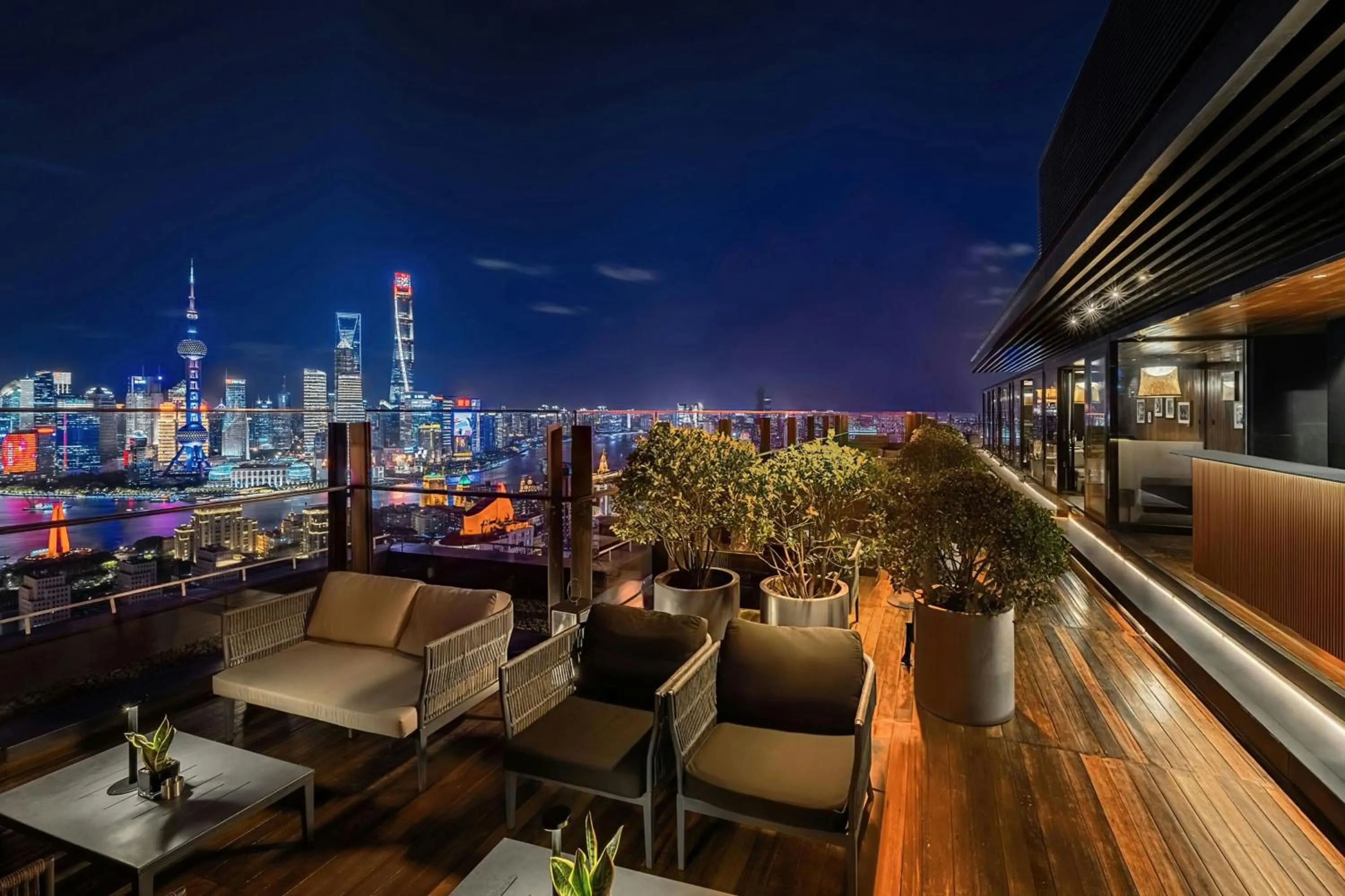 Lounge or bar in Bulgari Hotel Shanghai