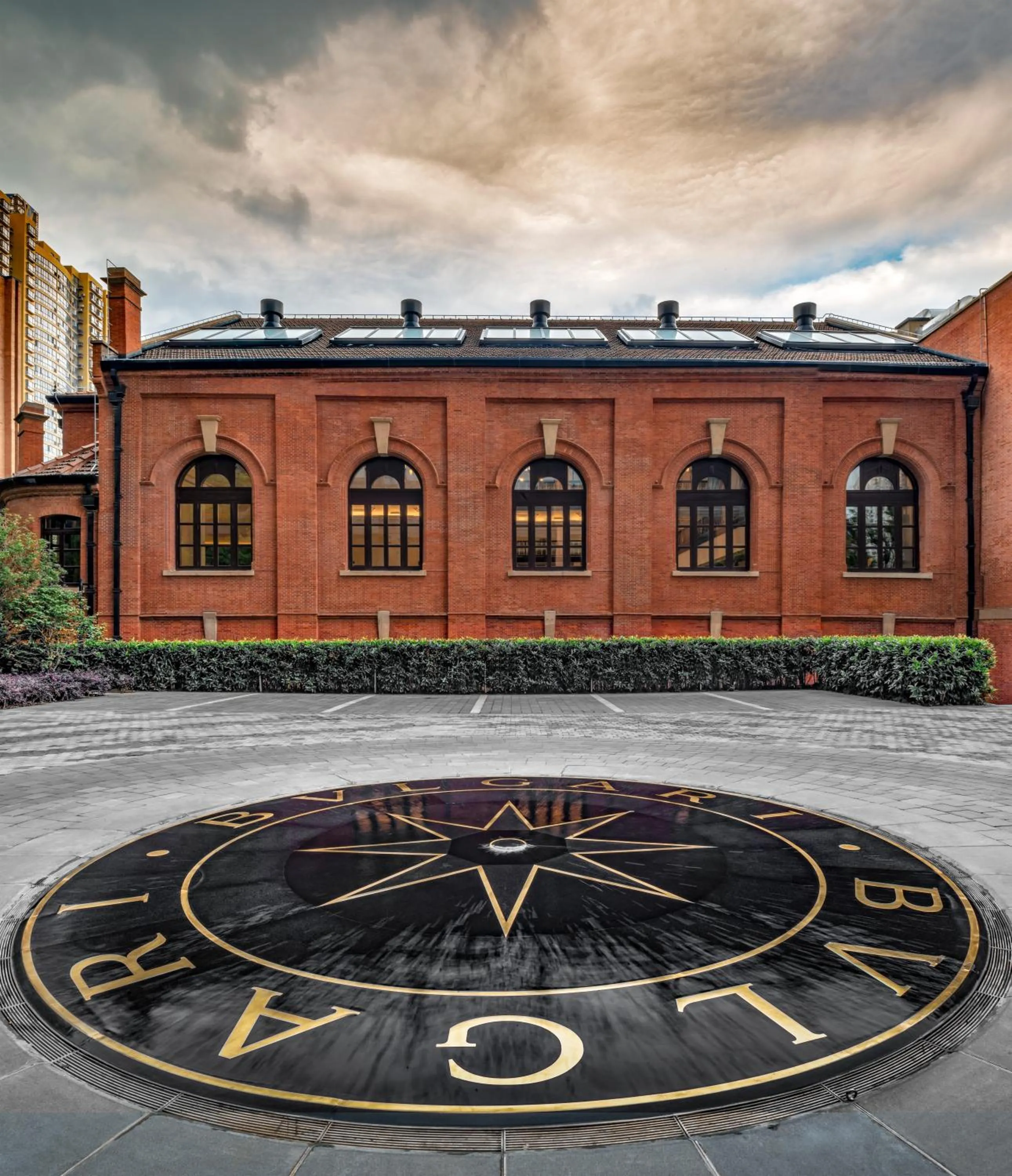 Property building in Bulgari Hotel Shanghai