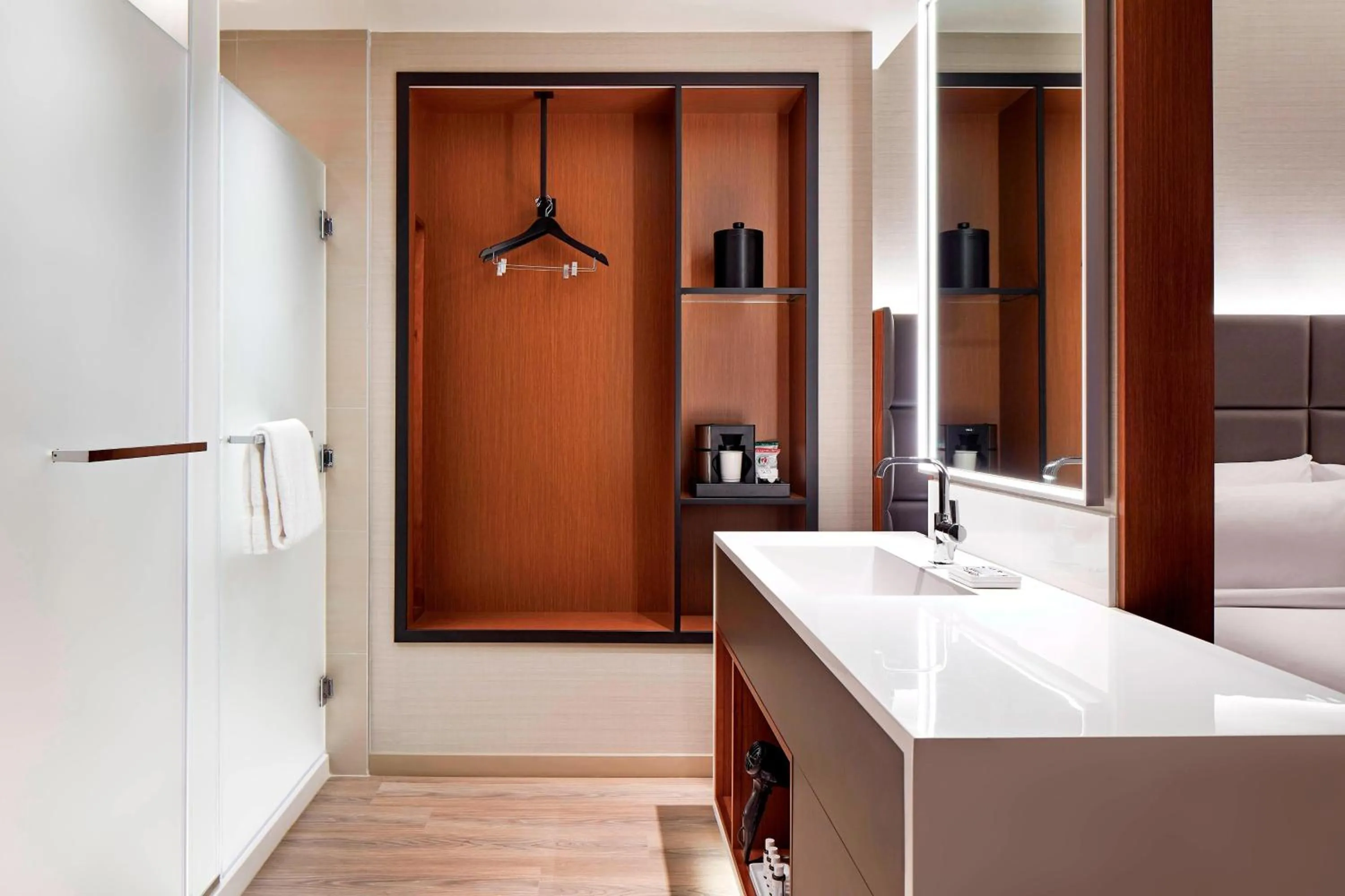 Bathroom in AC Hotel by Marriott Sunnyvale Cupertino