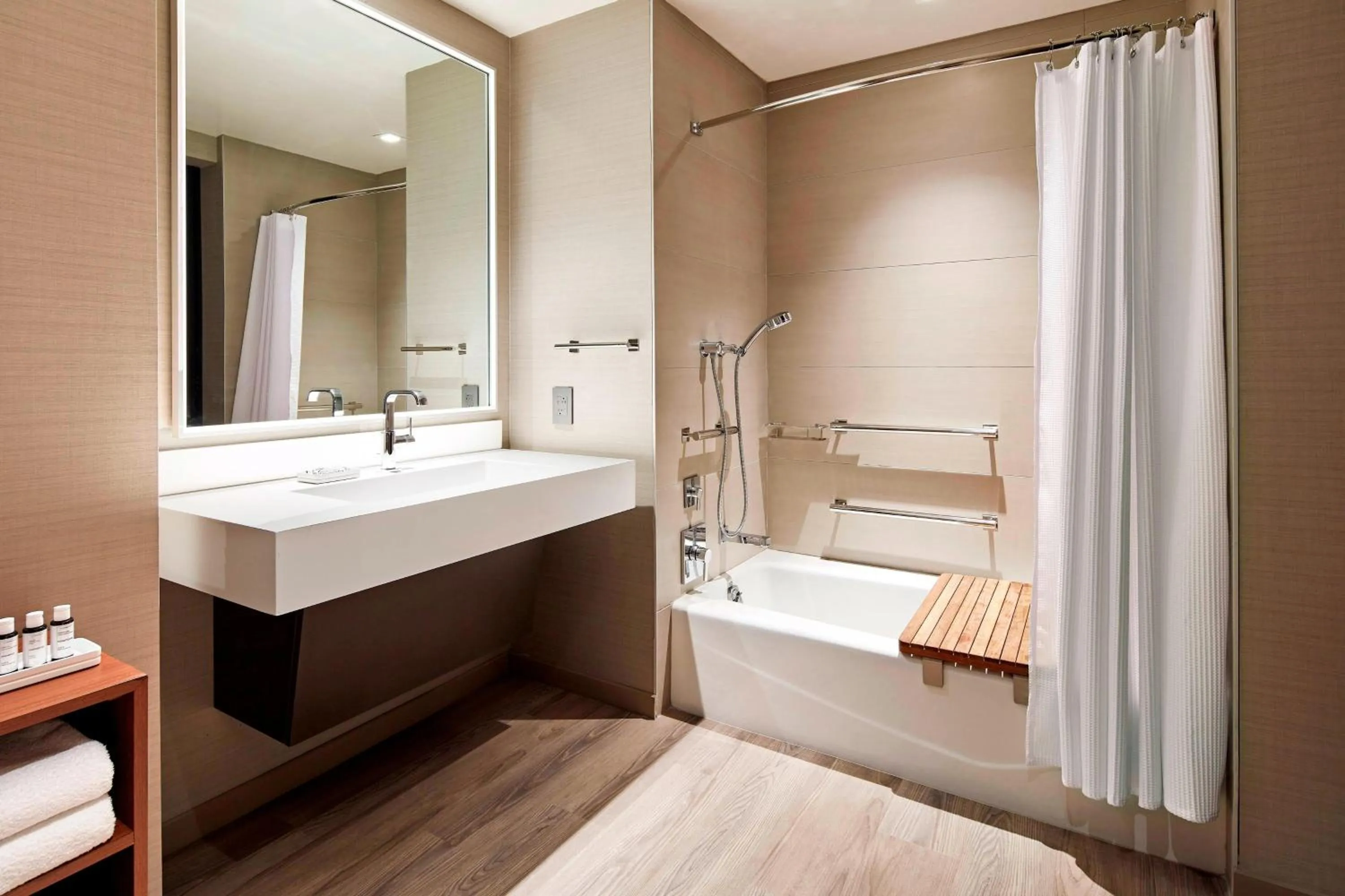 Bathroom in AC Hotel by Marriott Sunnyvale Cupertino