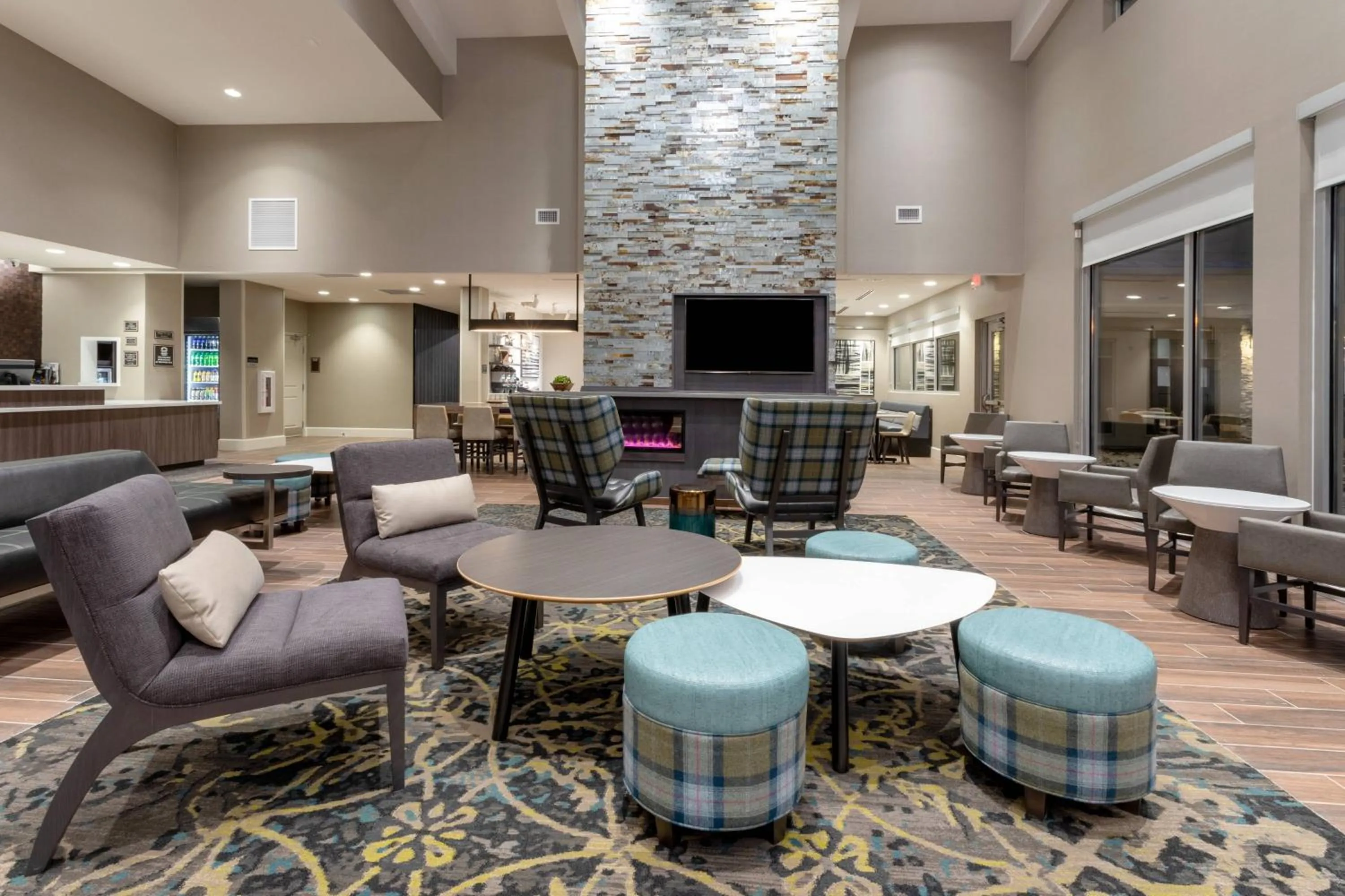 Lobby or reception in Residence Inn by Marriott St. Cloud