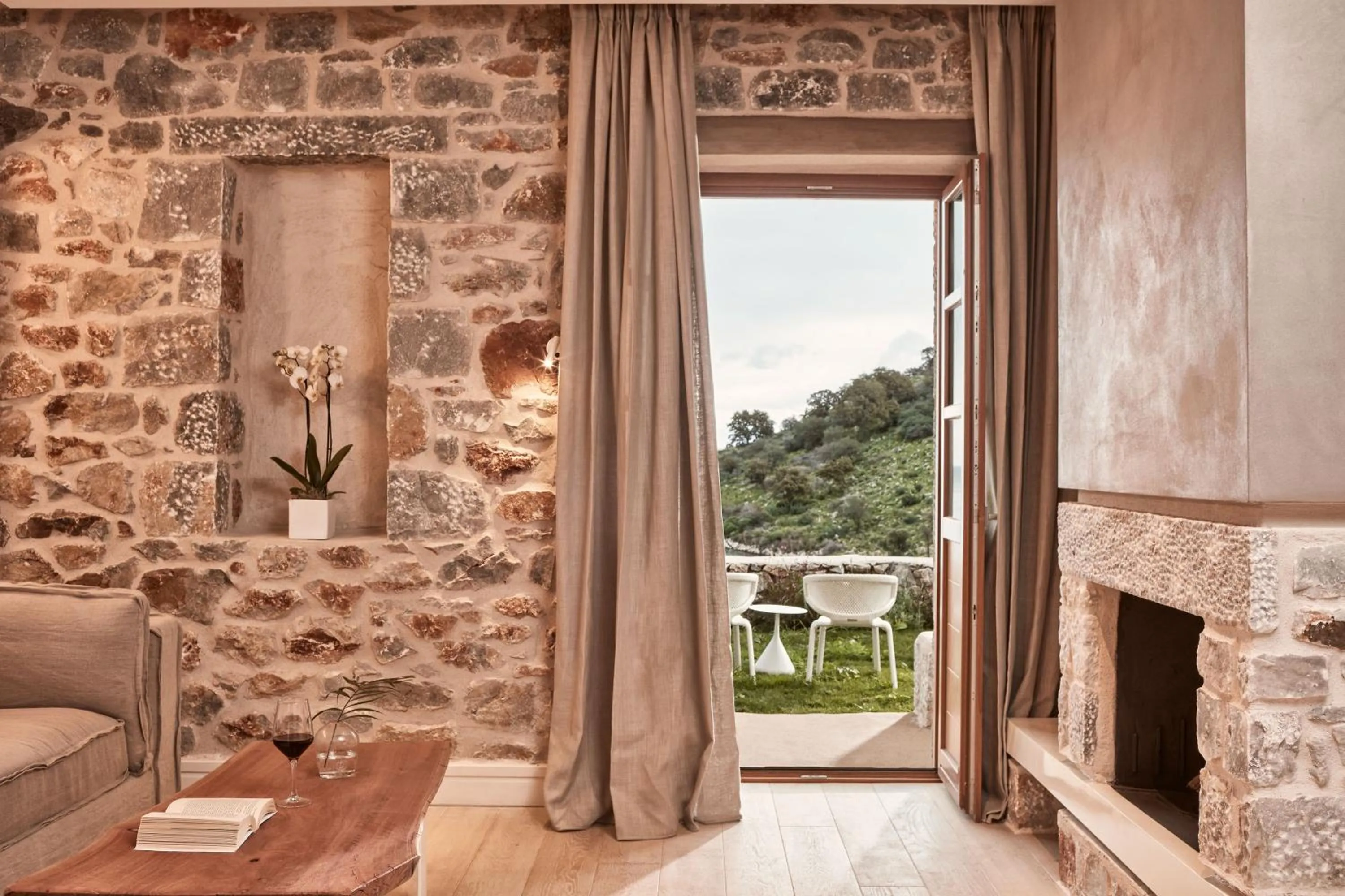 Seating area in 100 Rizes Seaside Resort- Small Luxury Hotels of the World