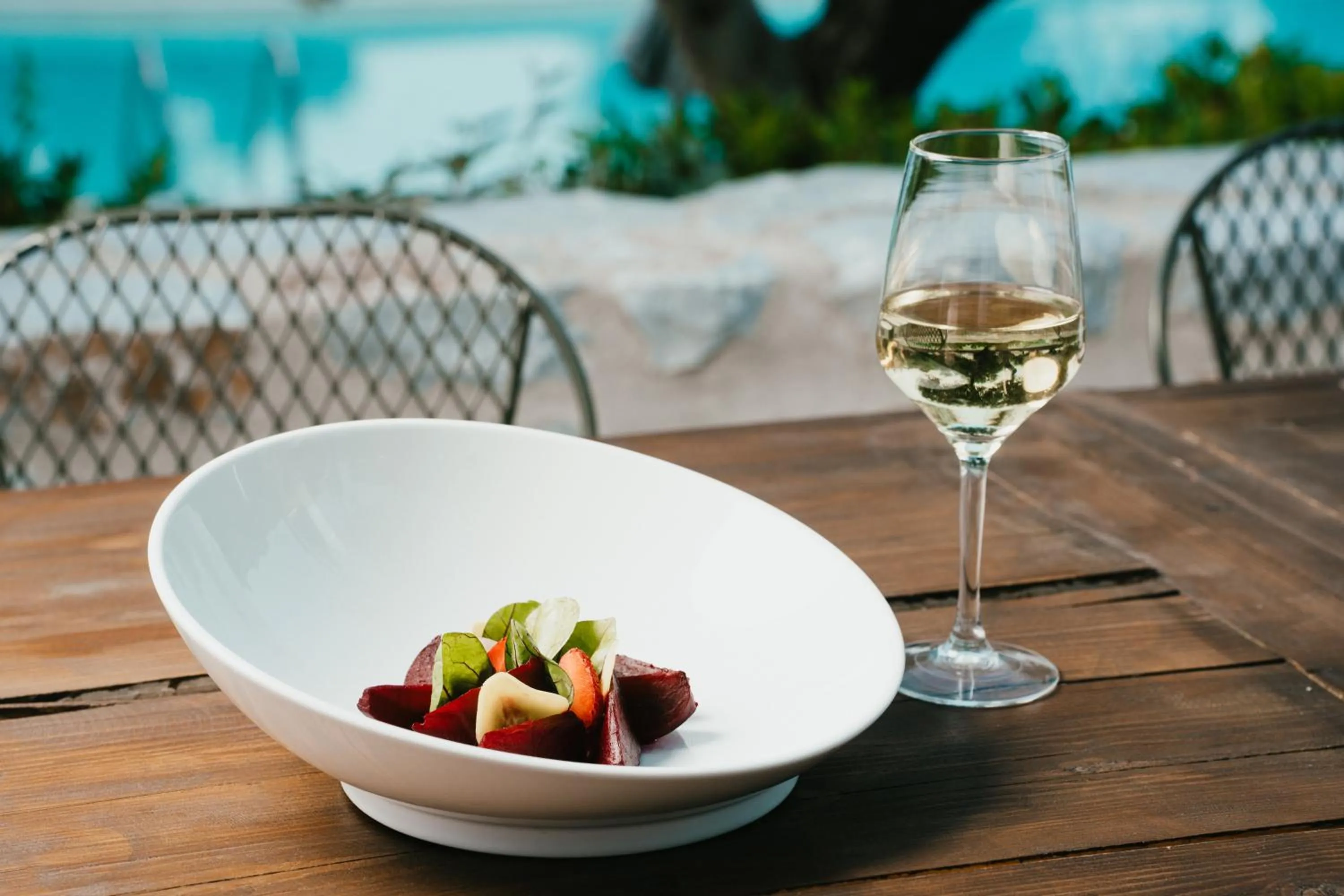 Food and drinks in 100 Rizes Seaside Resort- Small Luxury Hotels of the World