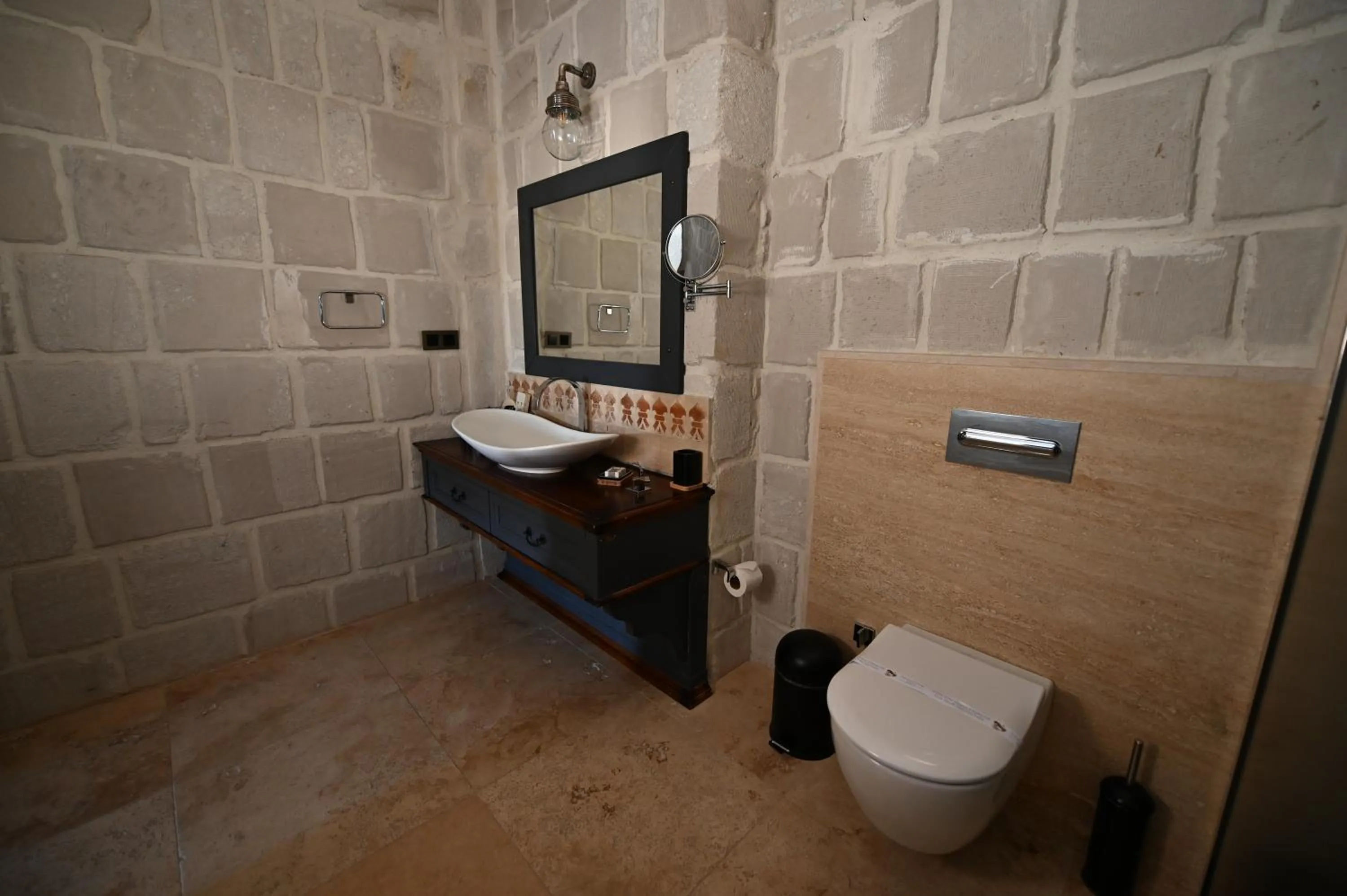 Bathroom in Seraphim Cave Suites & SPA