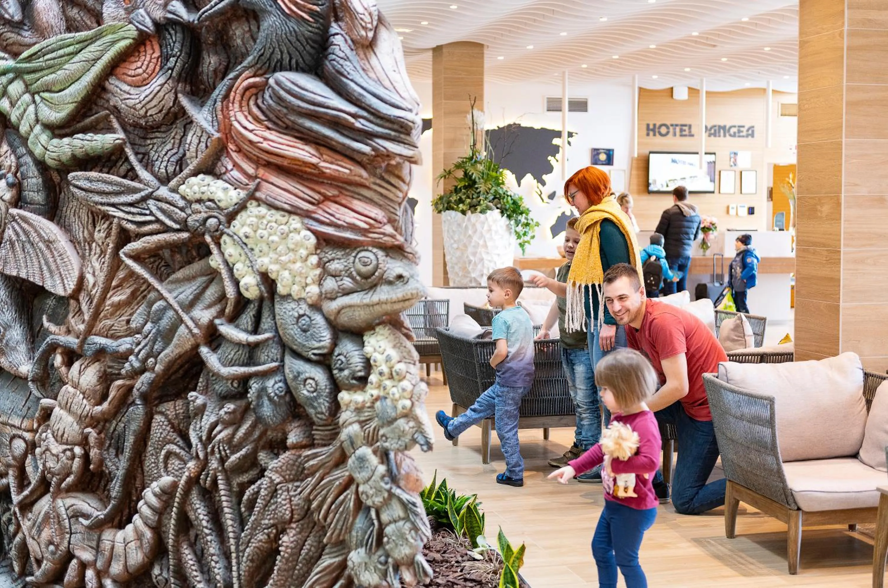 Lobby or reception in Pangea Hotel