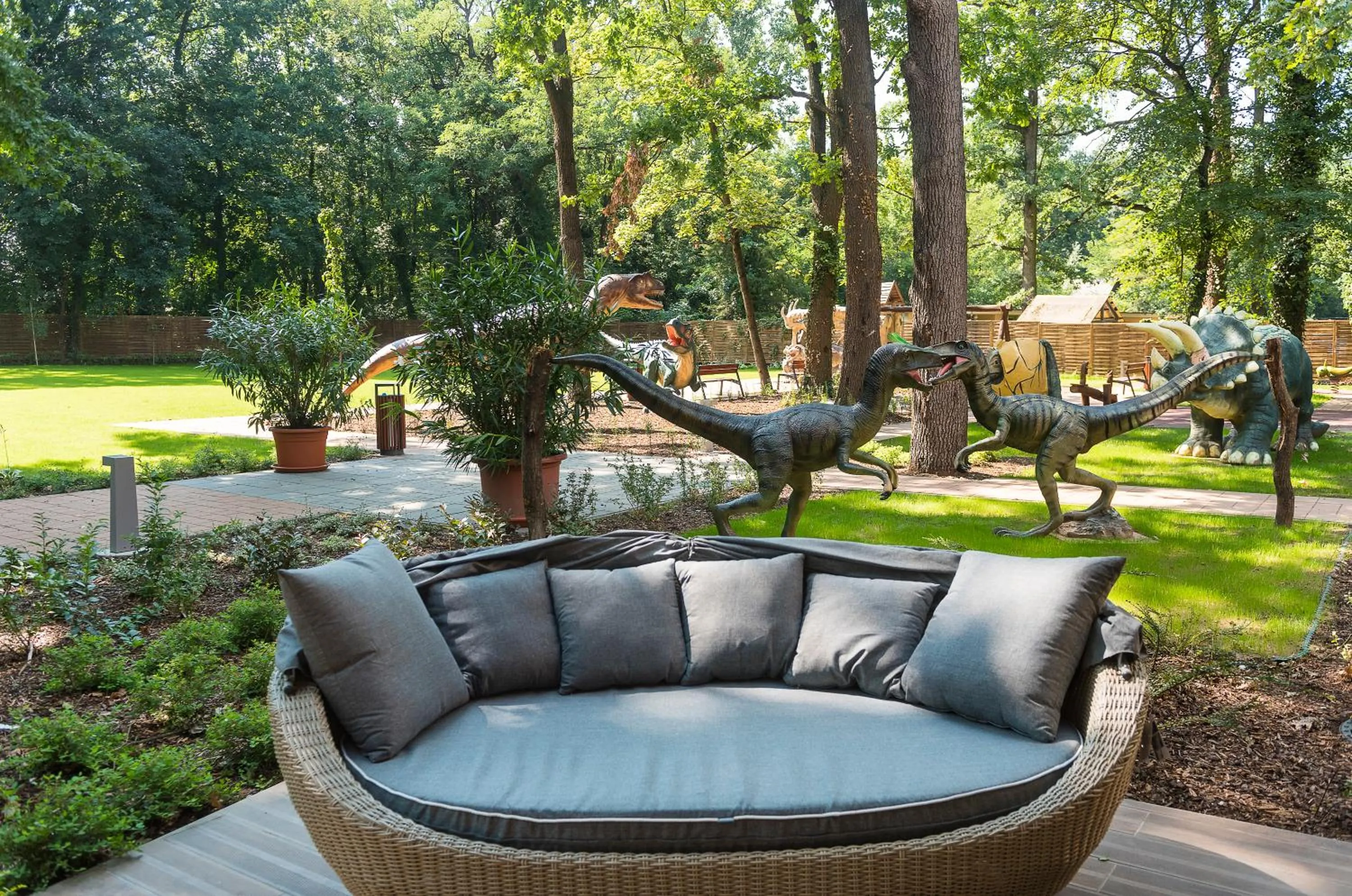 Garden in Pangea Hotel