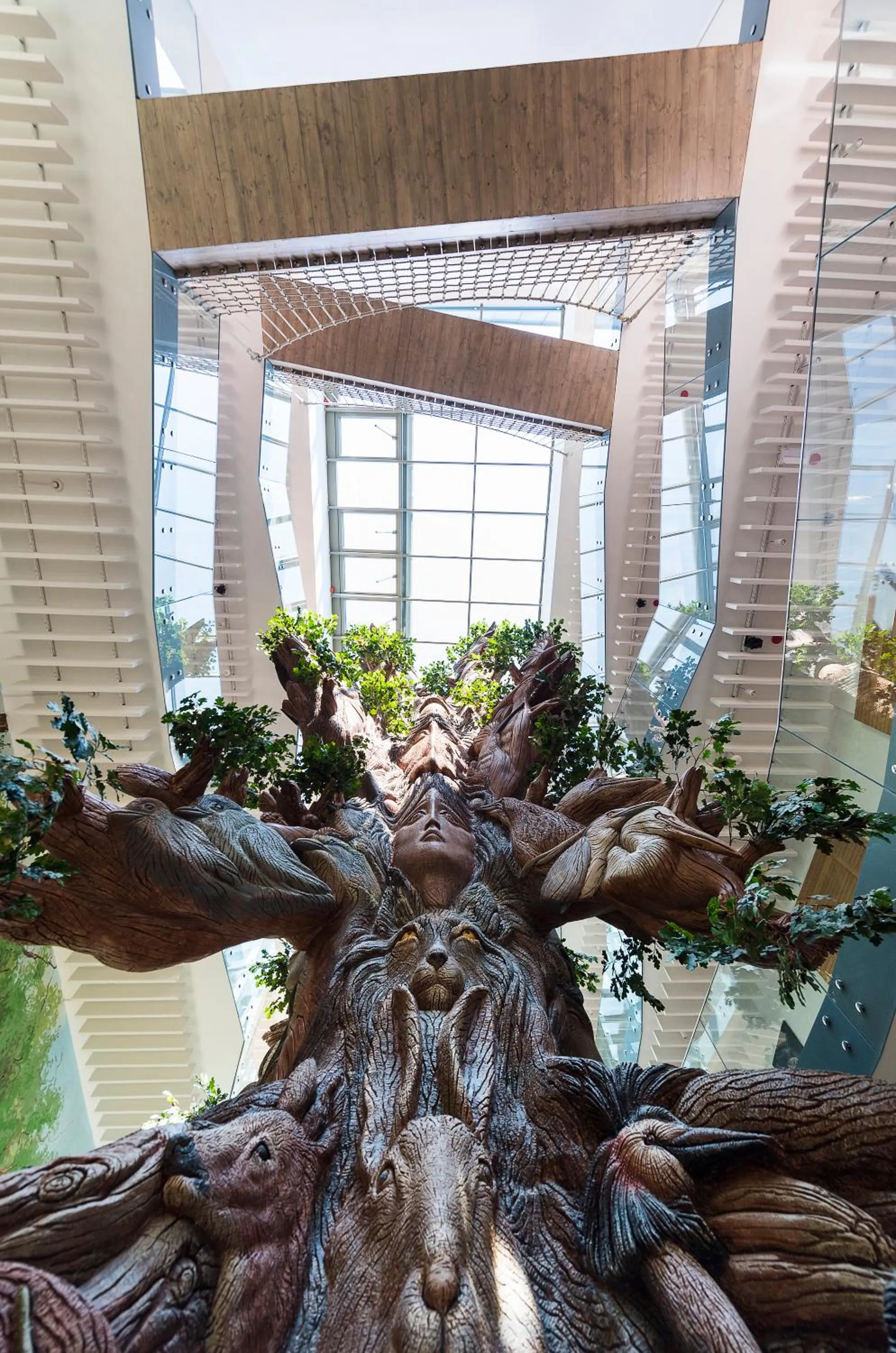 Decorative detail in Pangea Hotel