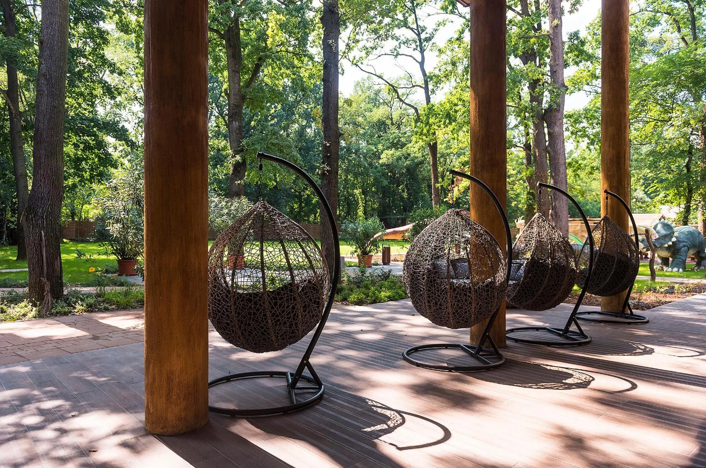 Garden in Pangea Hotel