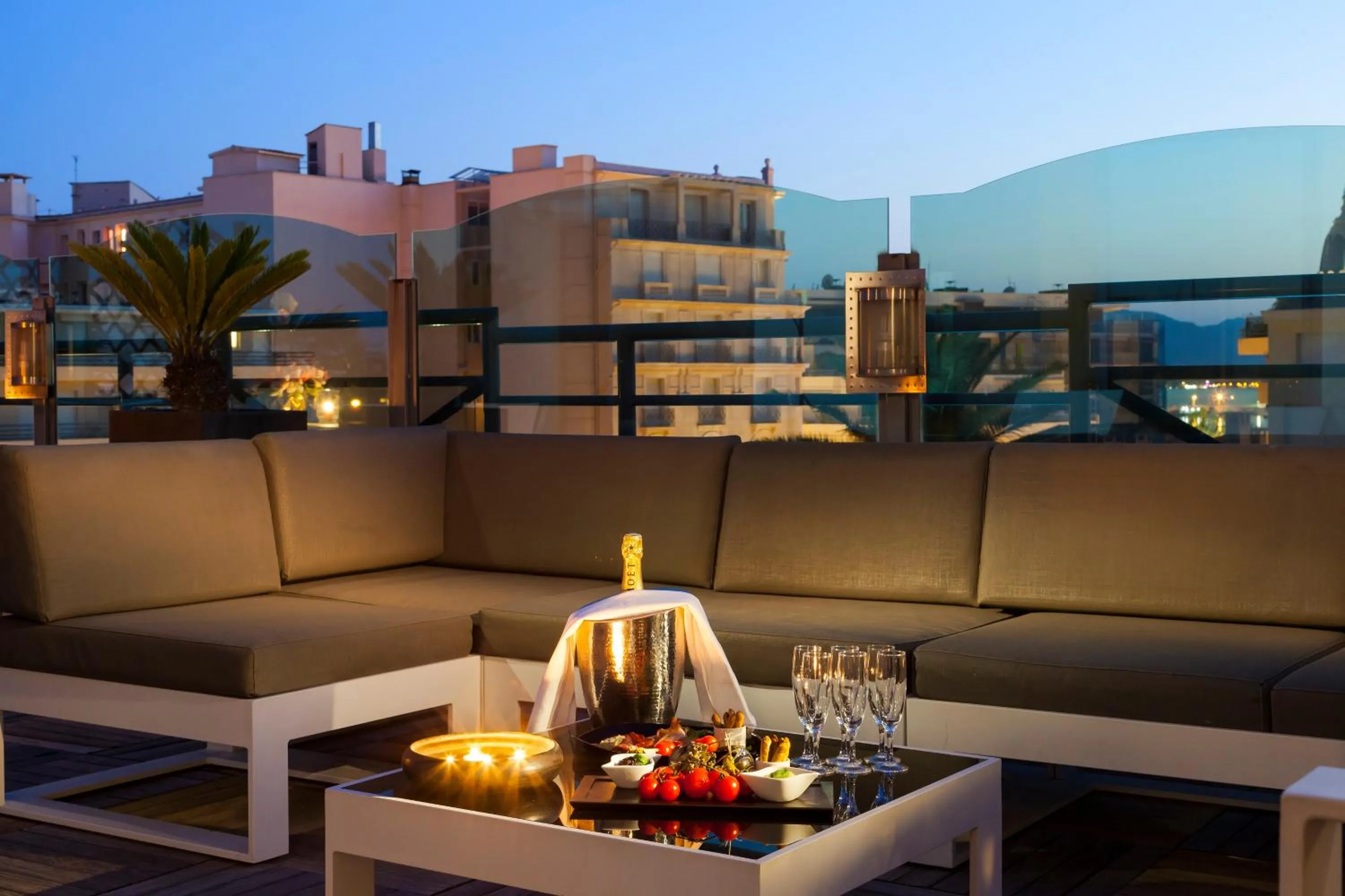 Balcony/Terrace in Nehô Suites Cannes Croisette