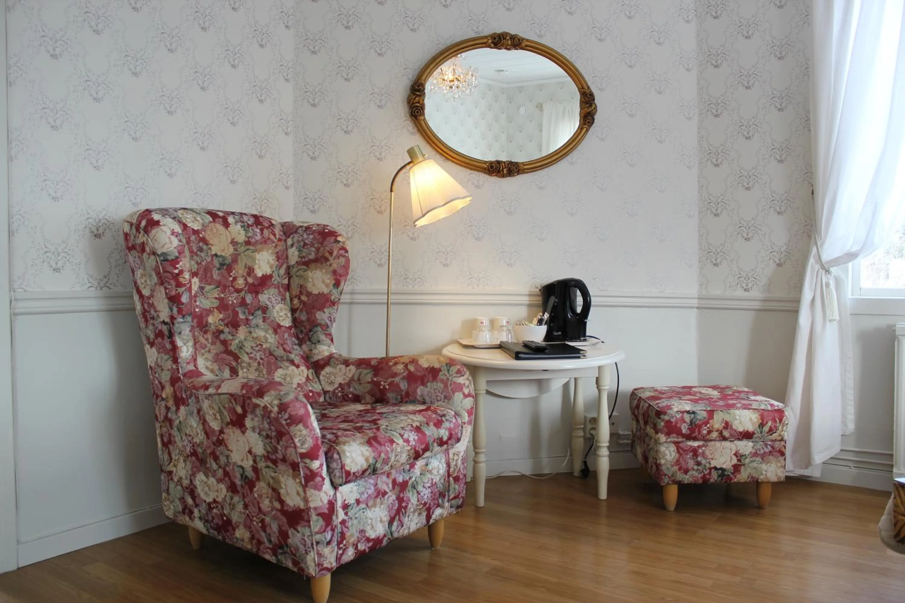 Seating area in Hotel Pensionat Granparken