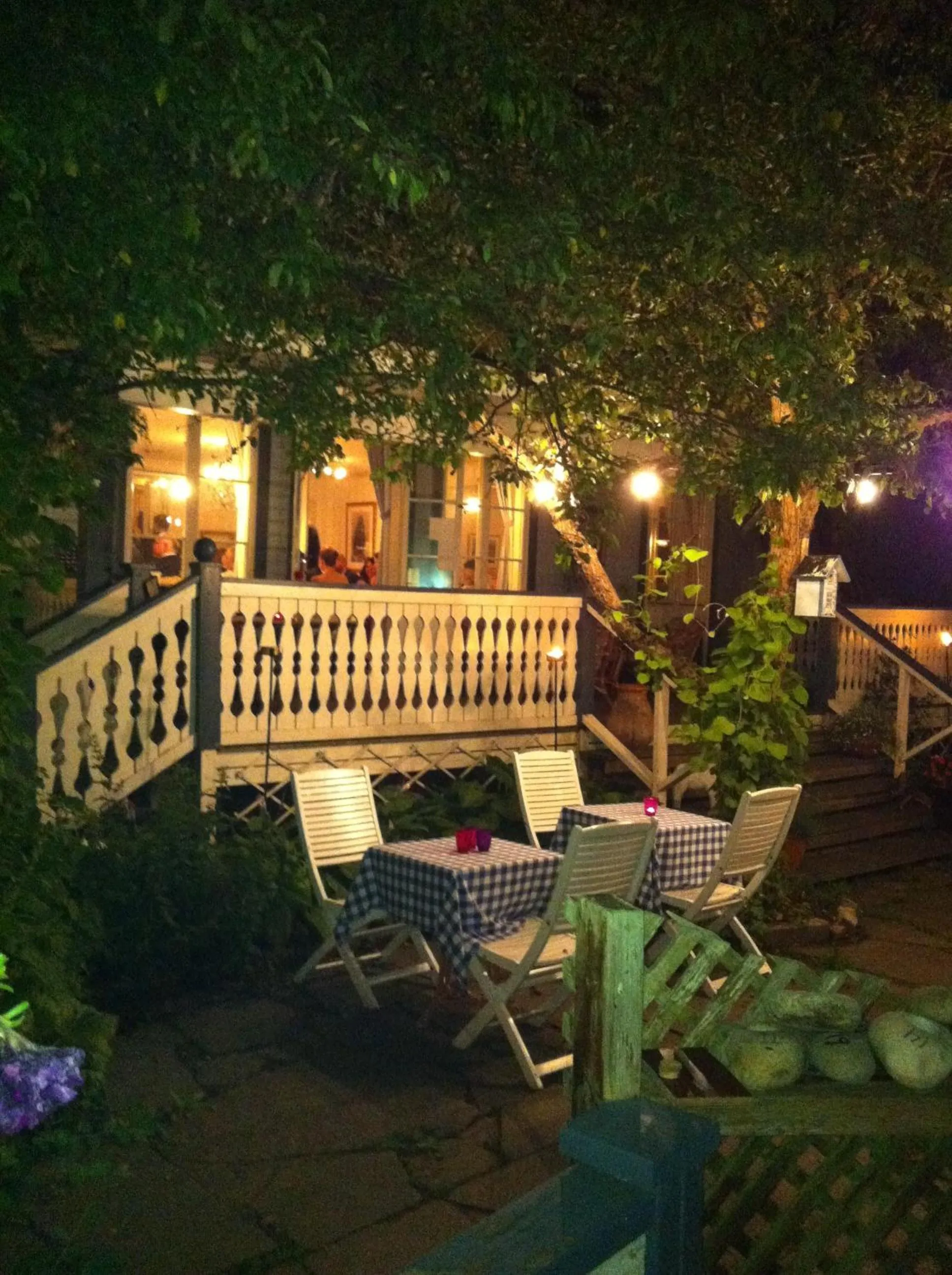 Patio in Hotel Pensionat Granparken