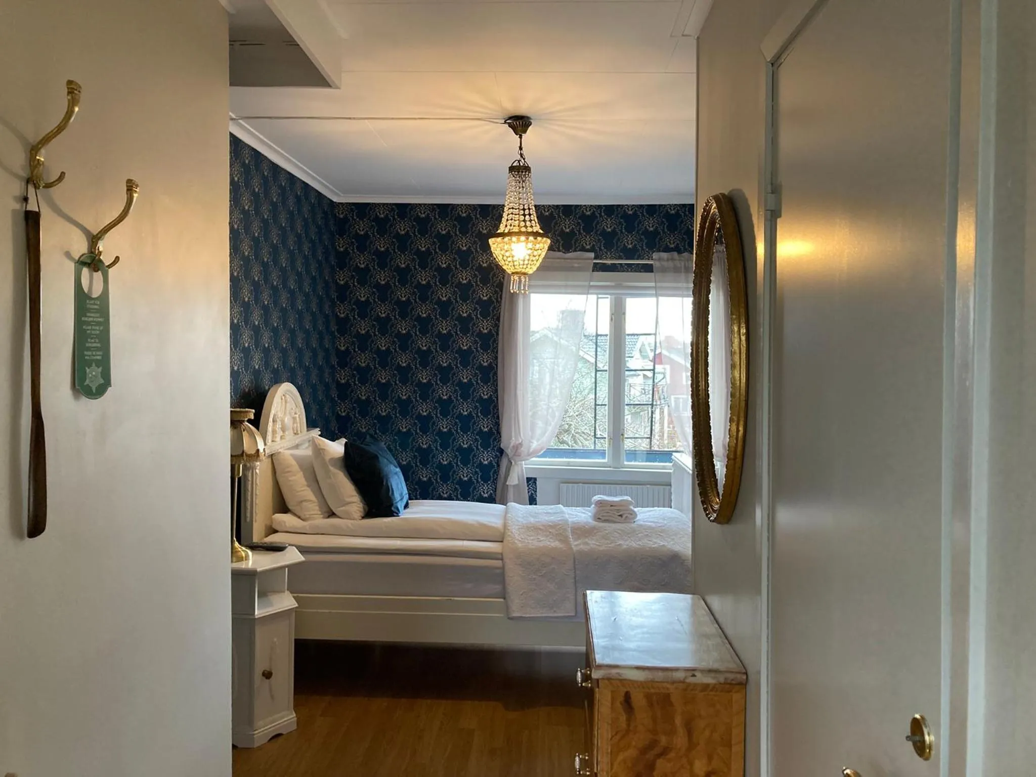 Bed in Hotel Pensionat Granparken