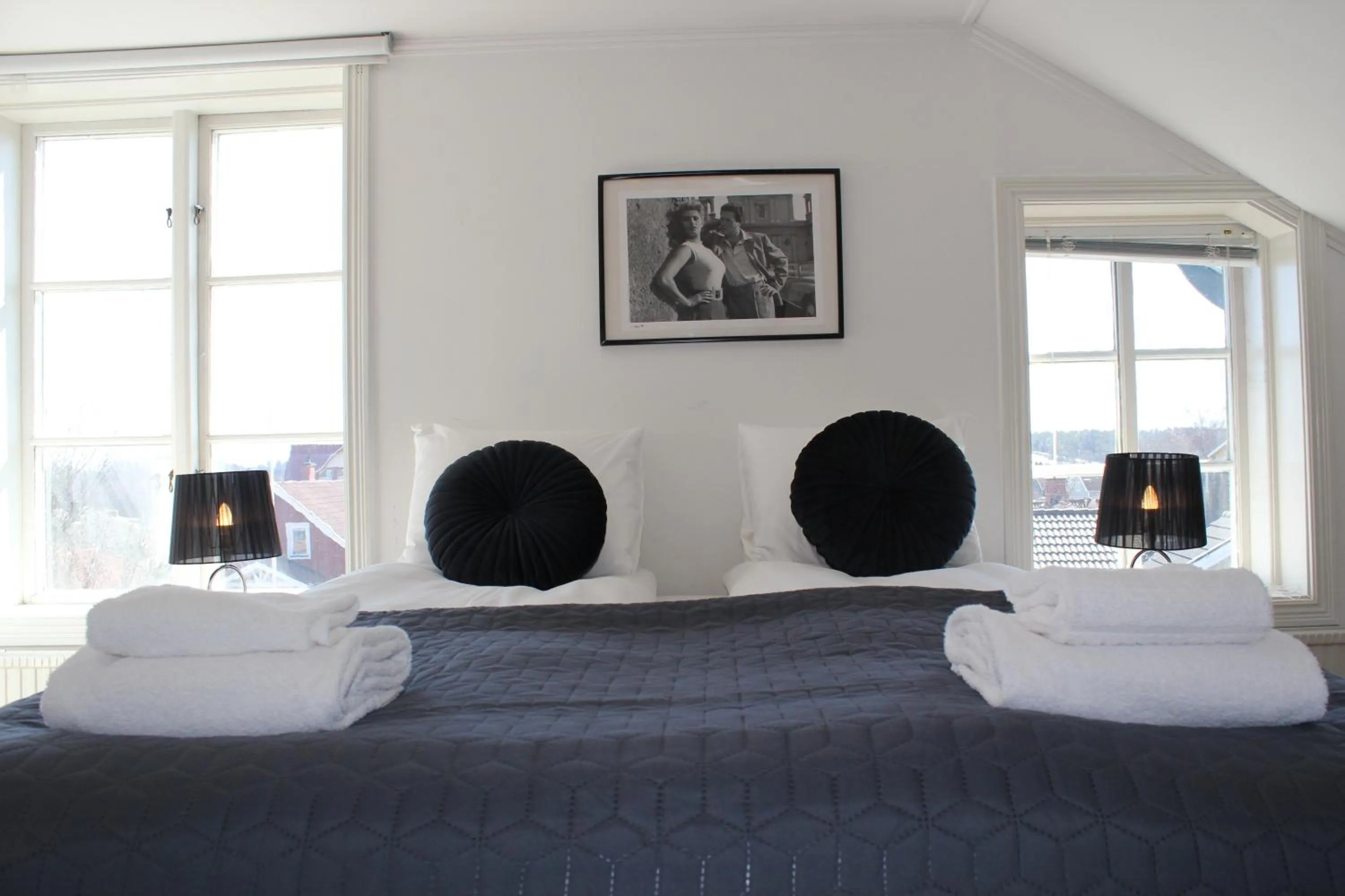 Bed in Hotel Pensionat Granparken