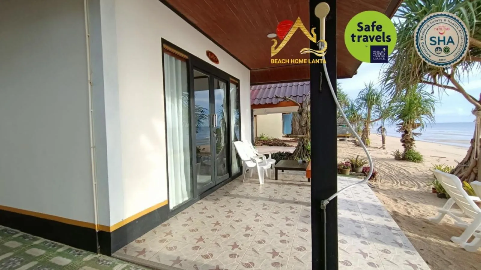 Sea view in Beach Home Lanta