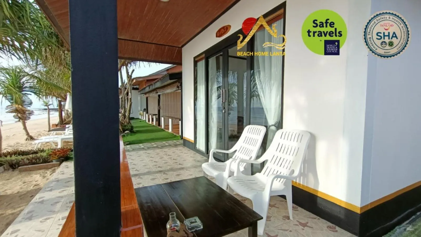 Patio in Beach Home Lanta