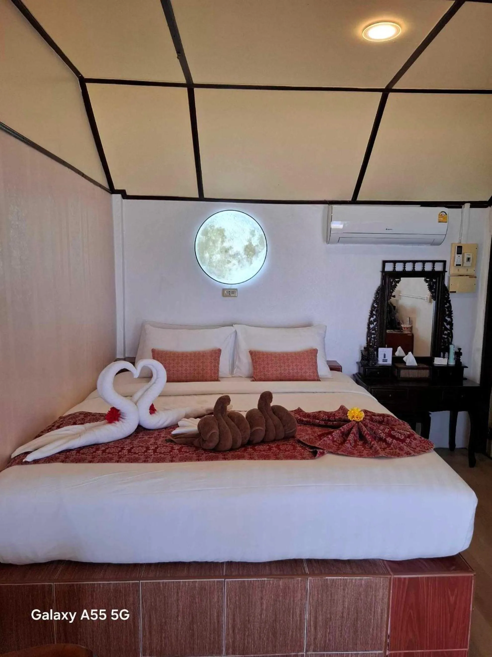 Property building, Bed in Beach Home Lanta