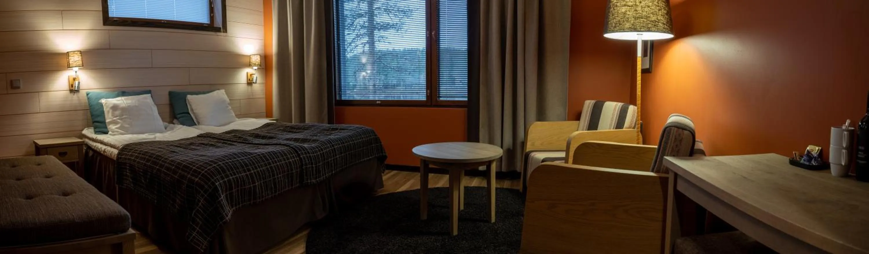 Photo of the whole room in Hotel Rukatonttu