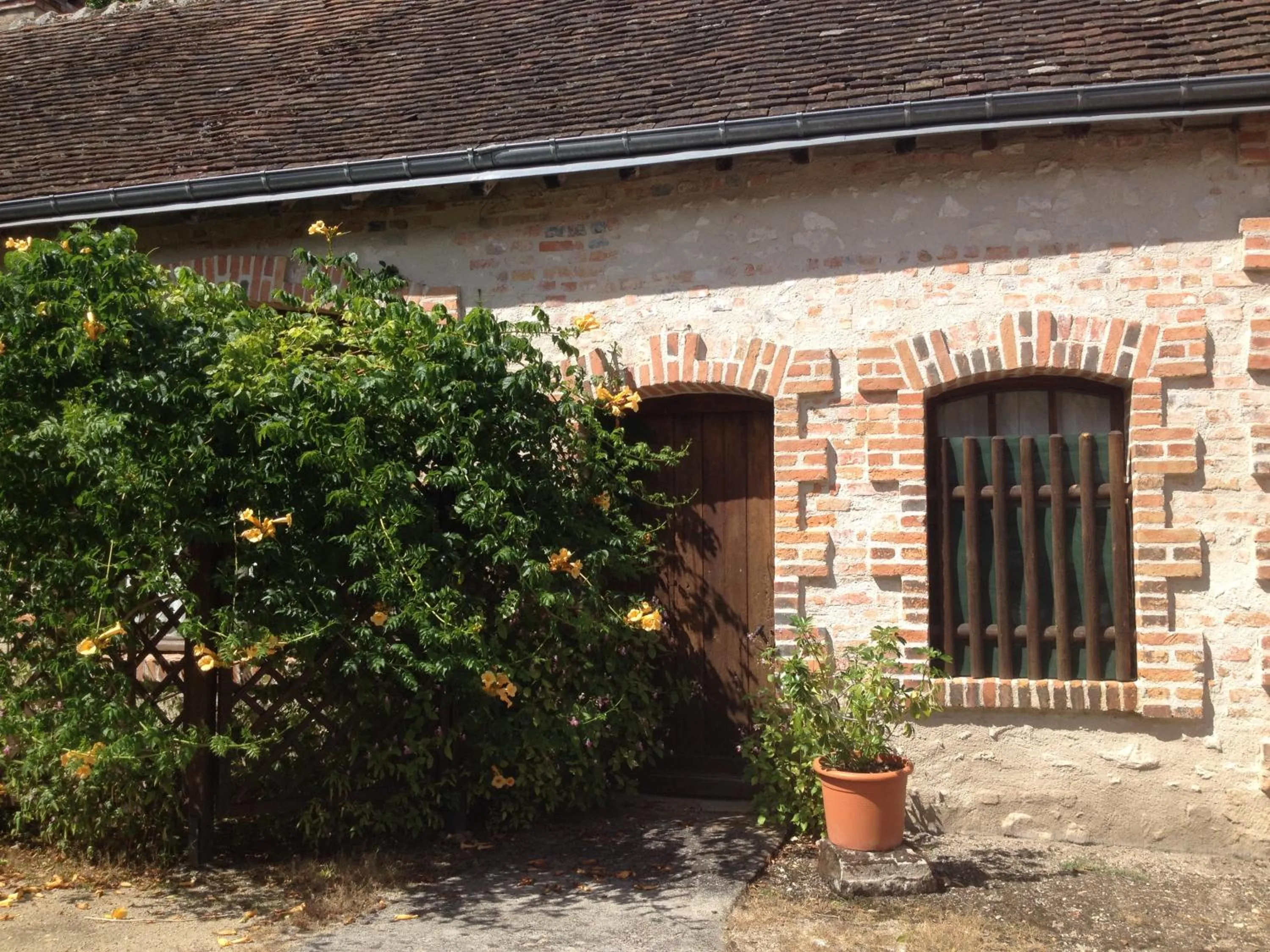 Garden in Chambres La Vallée
