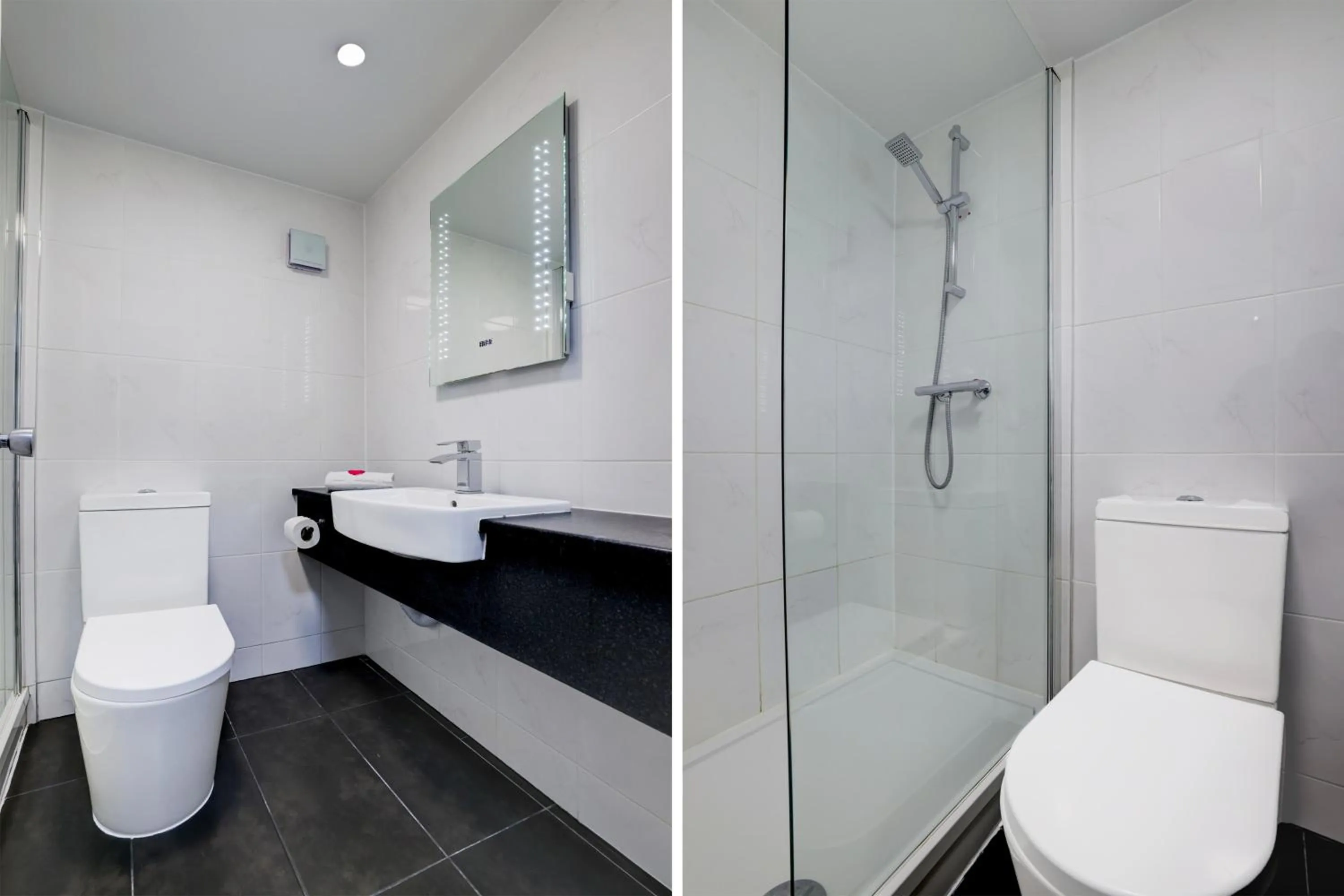 Bathroom in OYO The Chiltern Hotel