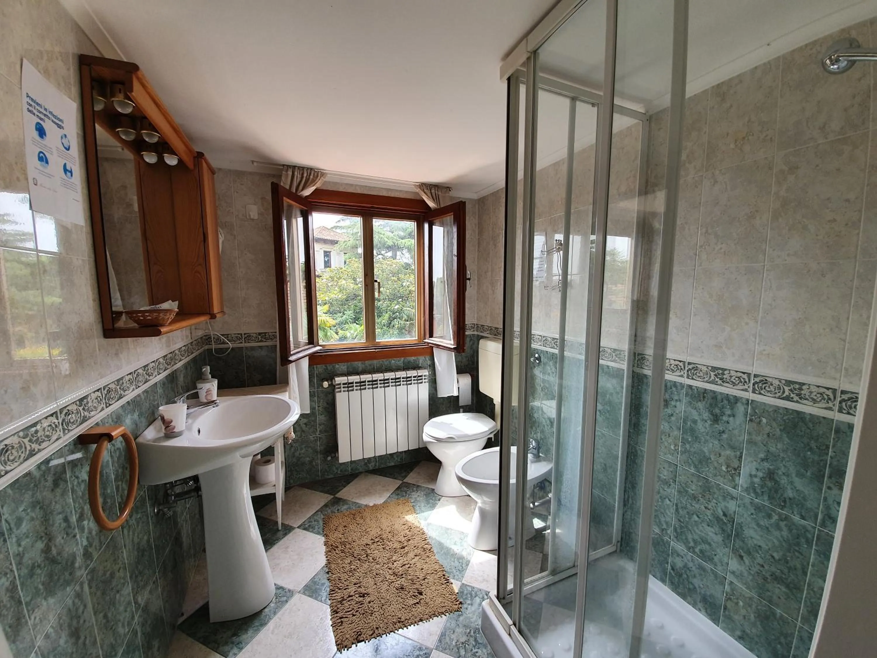 Bathroom in Villa Berghinz